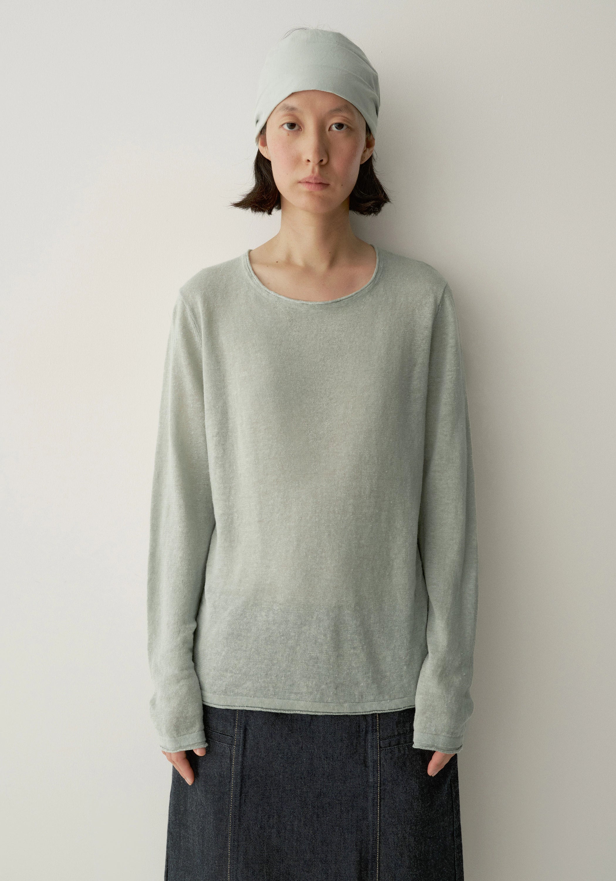 Linen Knitted Pullover - Image 8