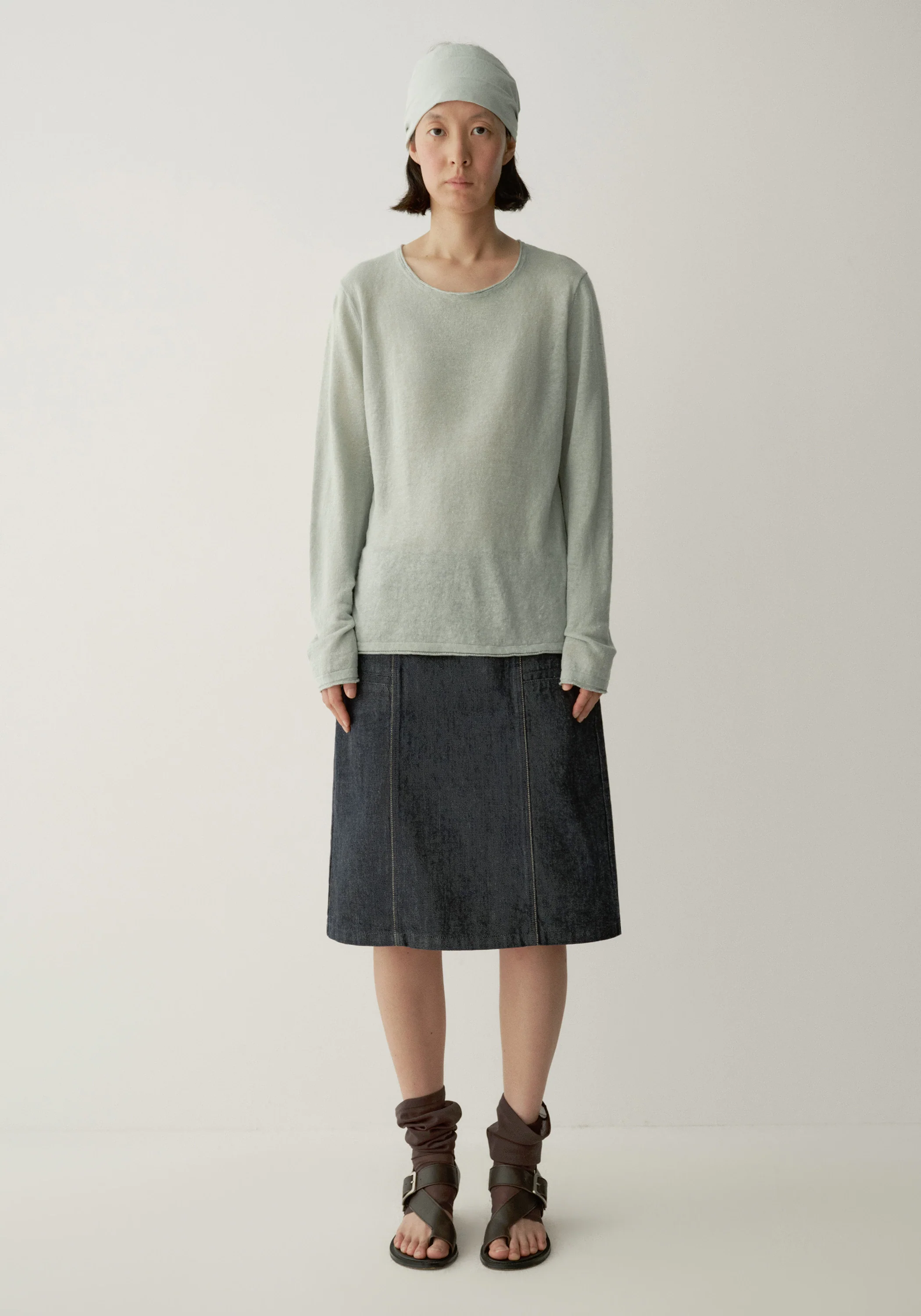Linen Knitted Pullover - Image 9