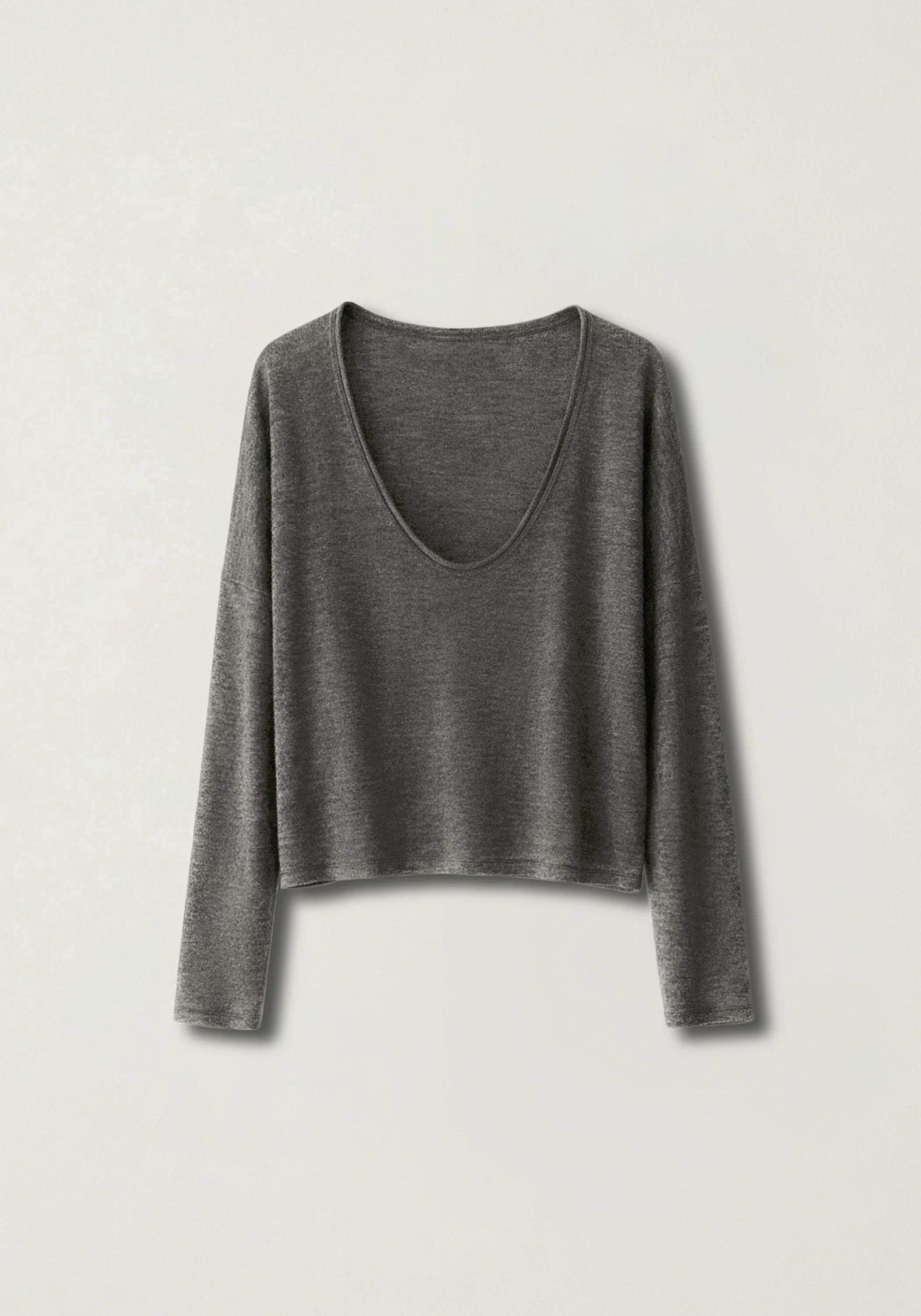 Linen Long-sleeve Blouse - Image 2