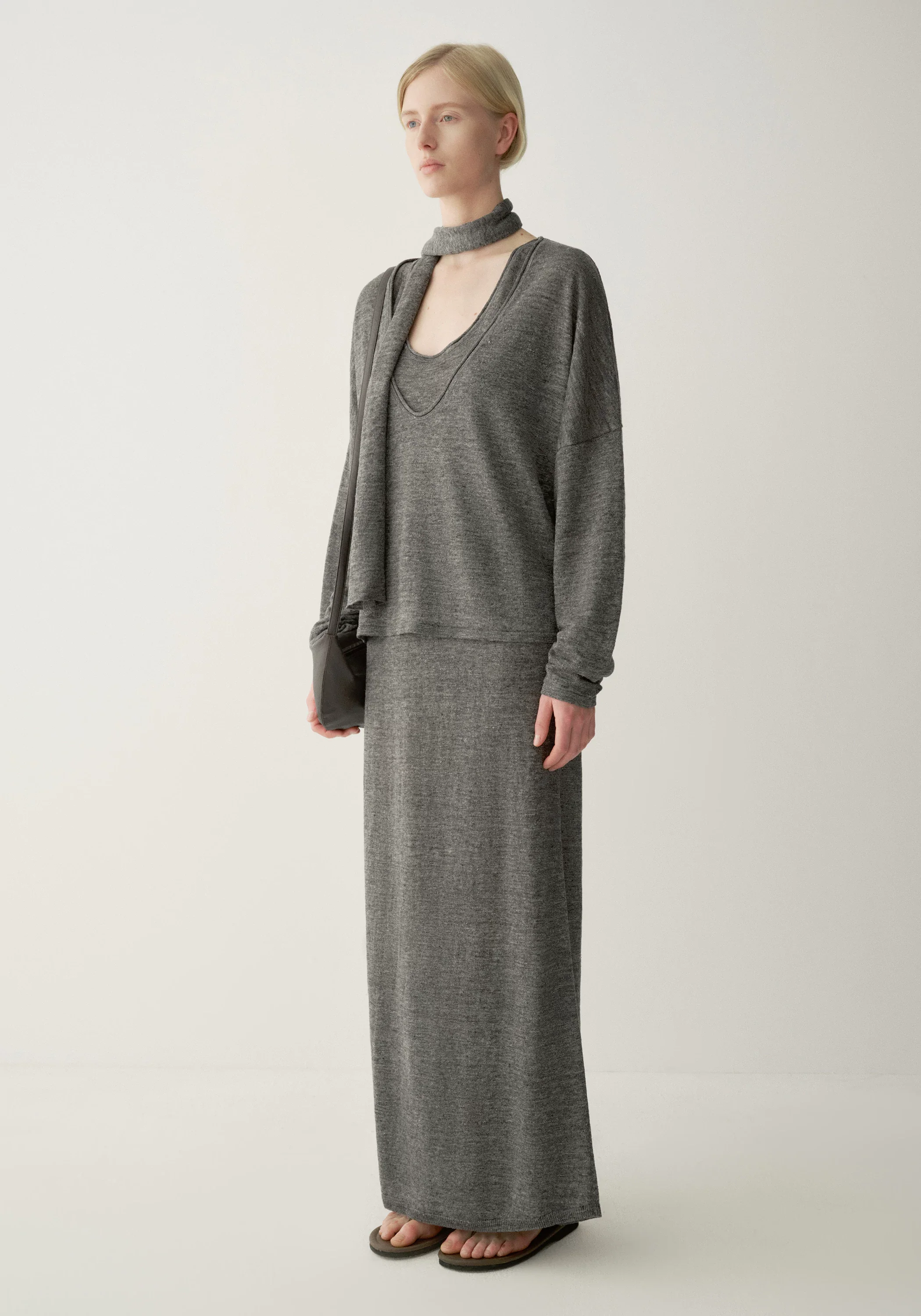 Linen Long-sleeve Blouse - Image 4