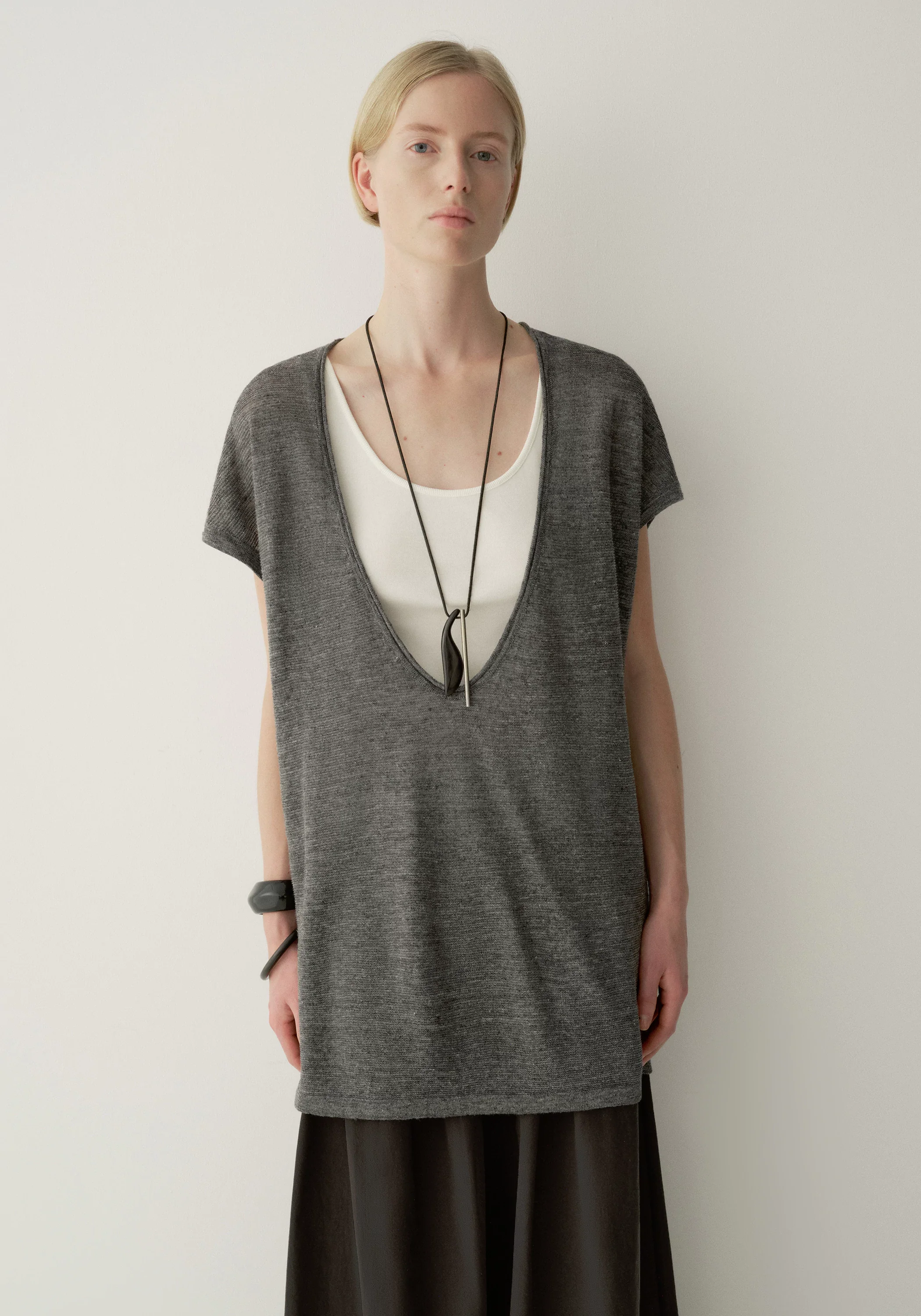 Linen Knitted Blouse