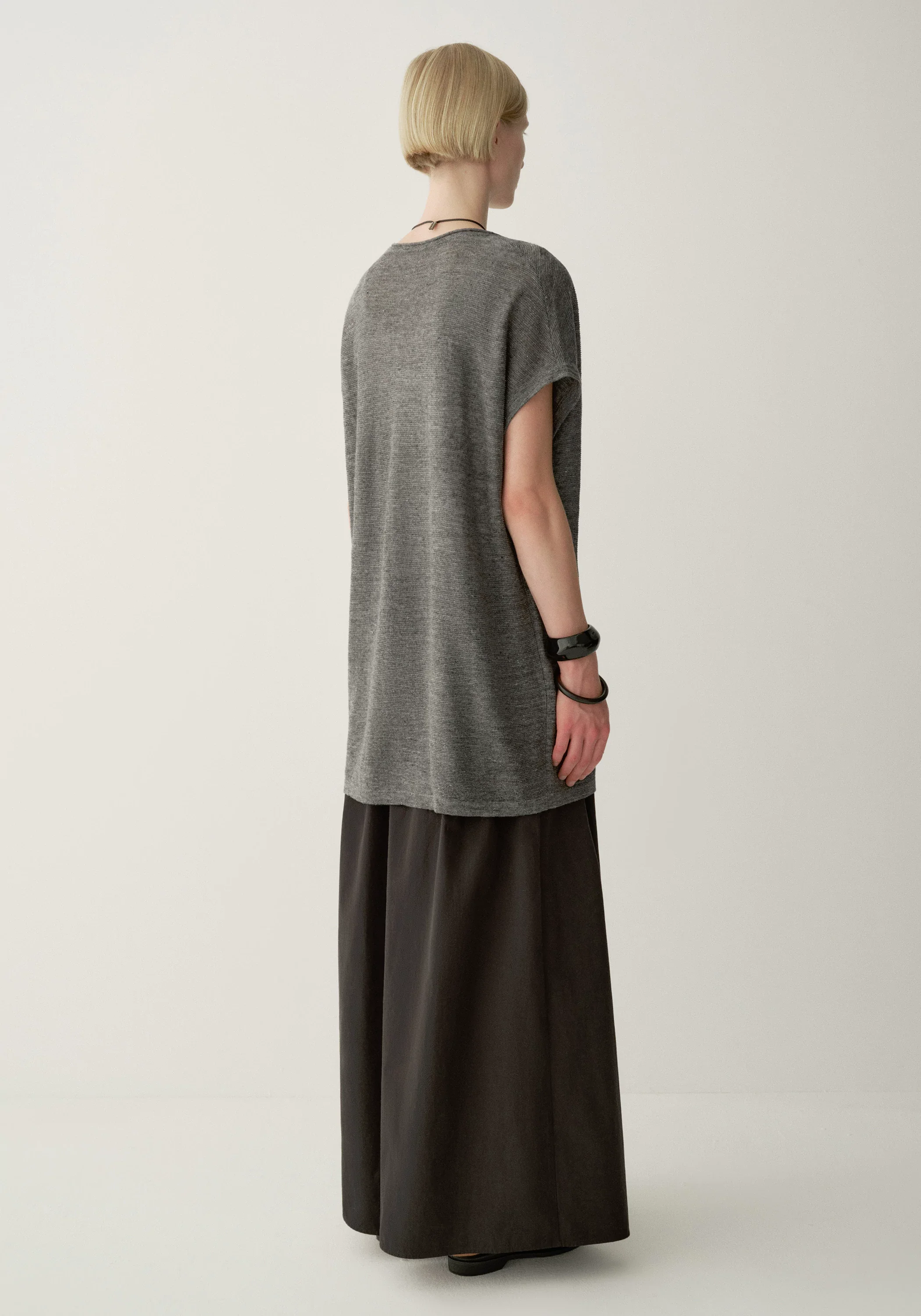 Linen Knitted Blouse - Image 5