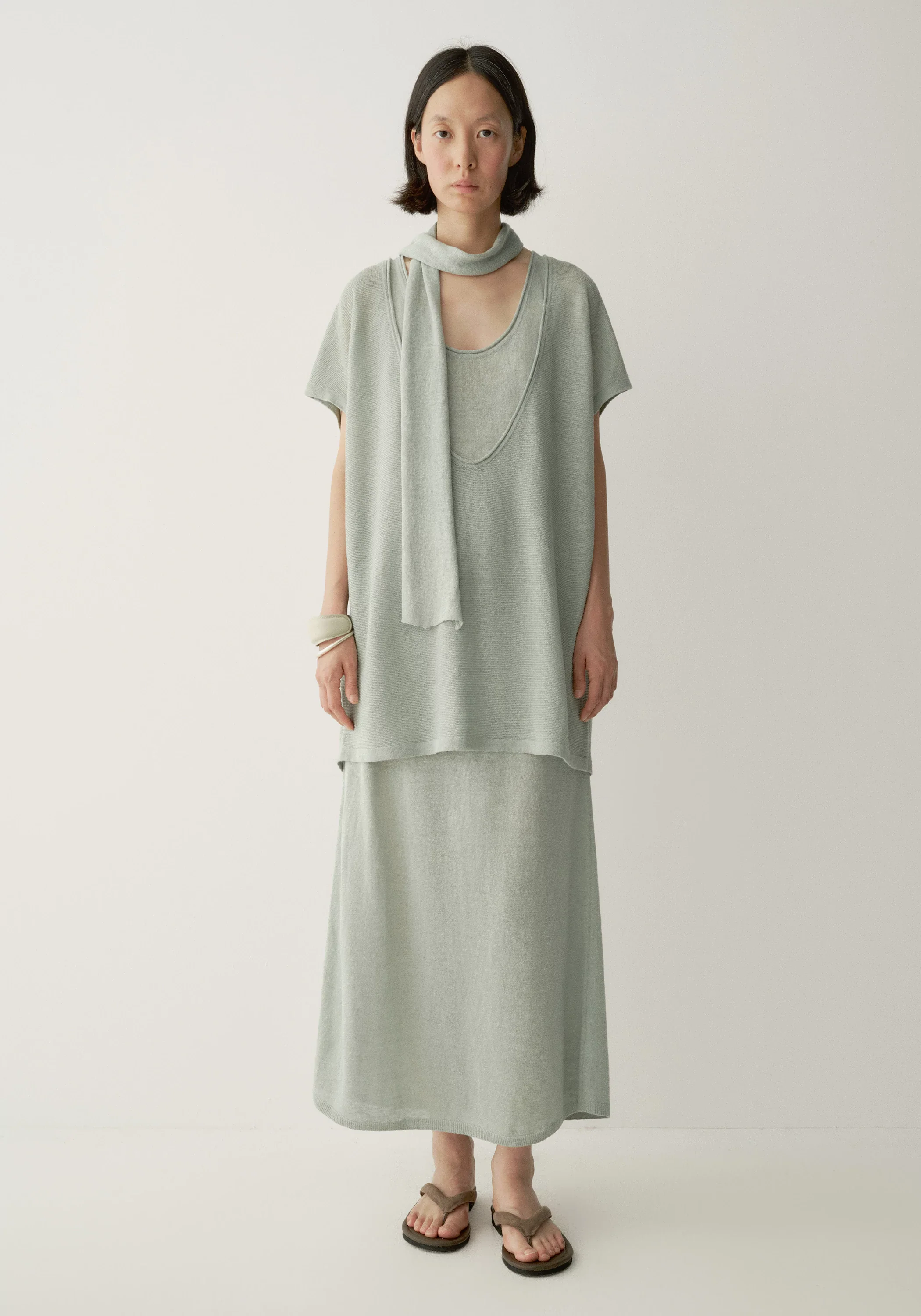 Linen Knitted Blouse - Image 9