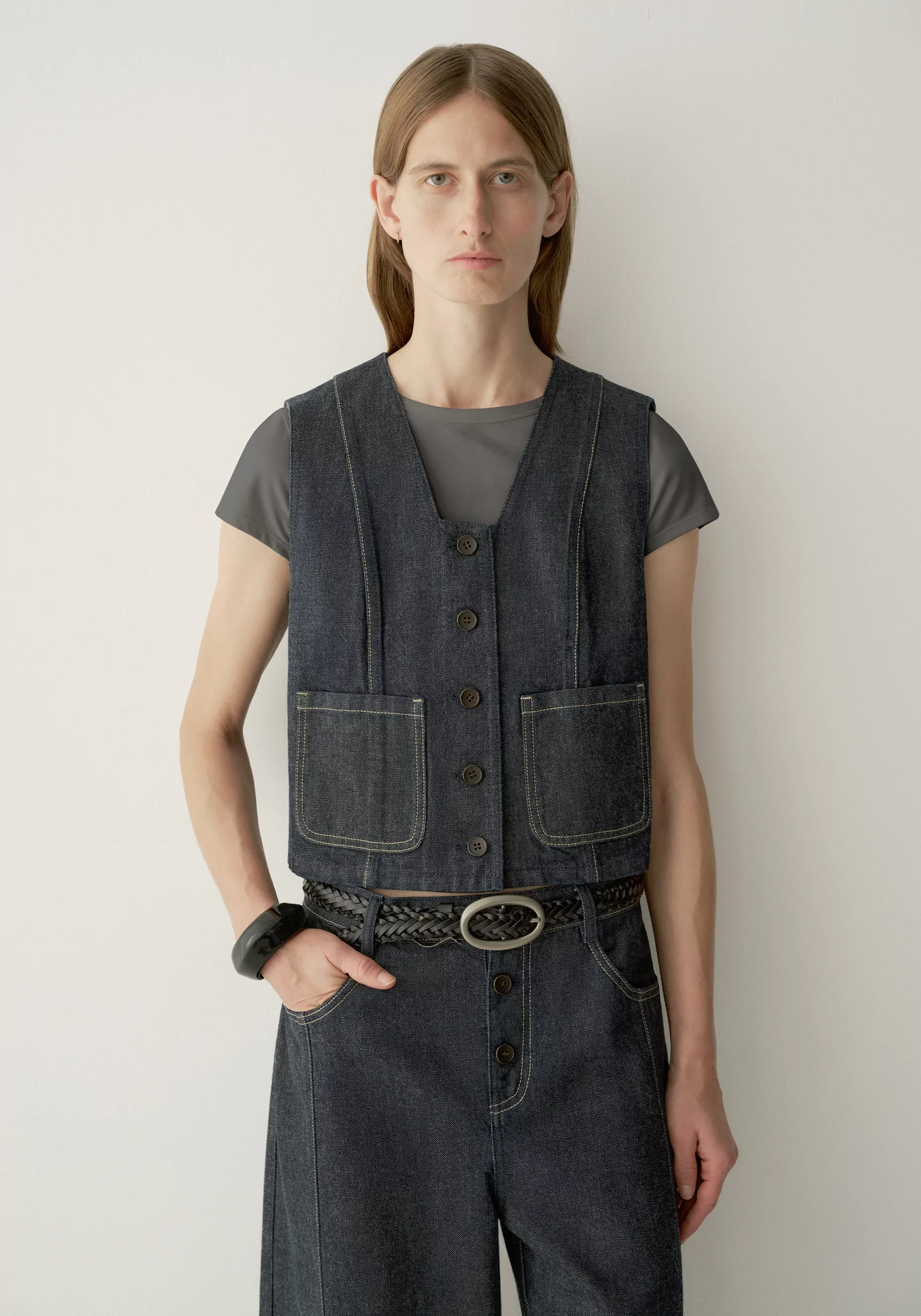 Okayama Denim Vest