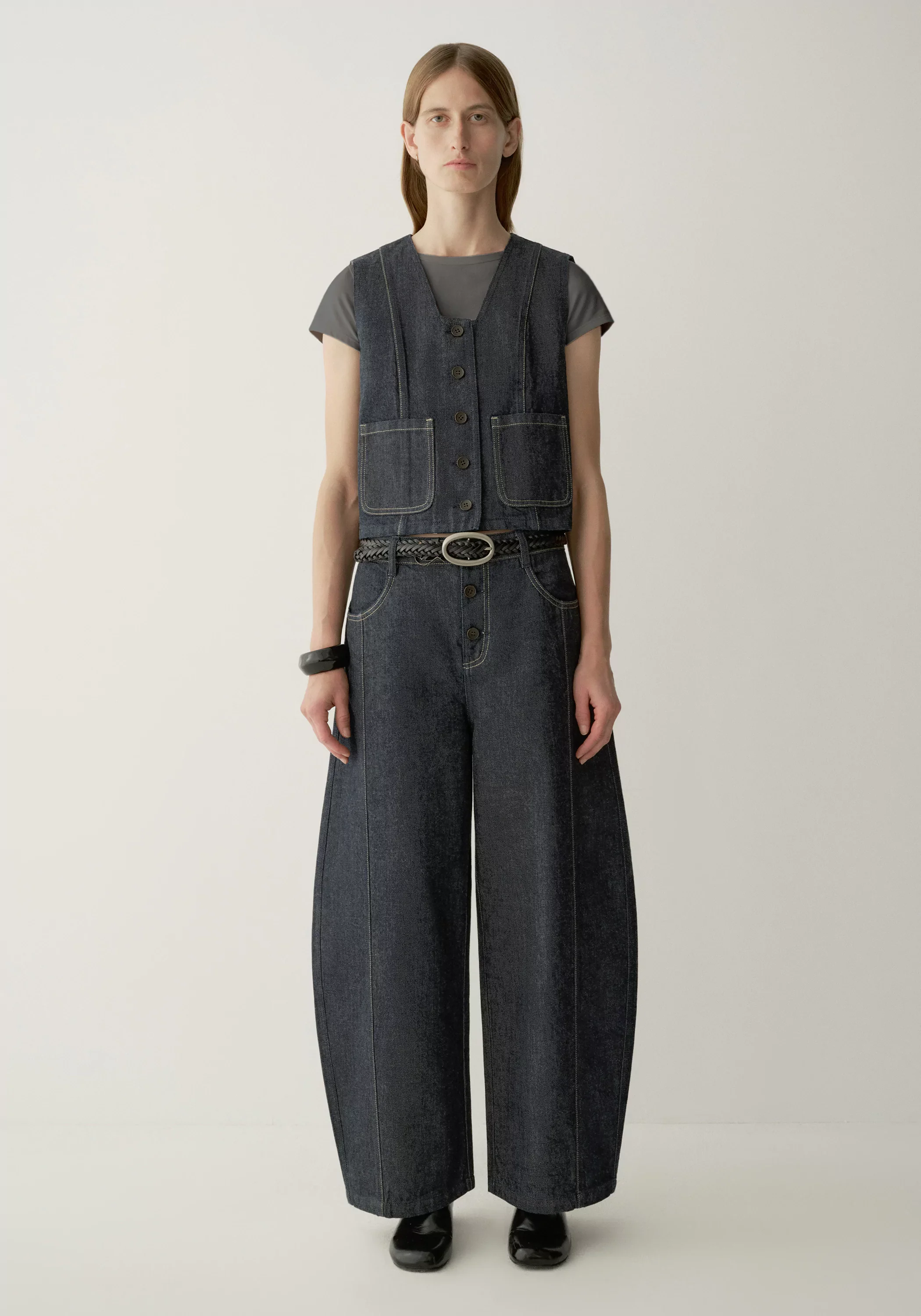 Okayama Denim Vest - Image 3