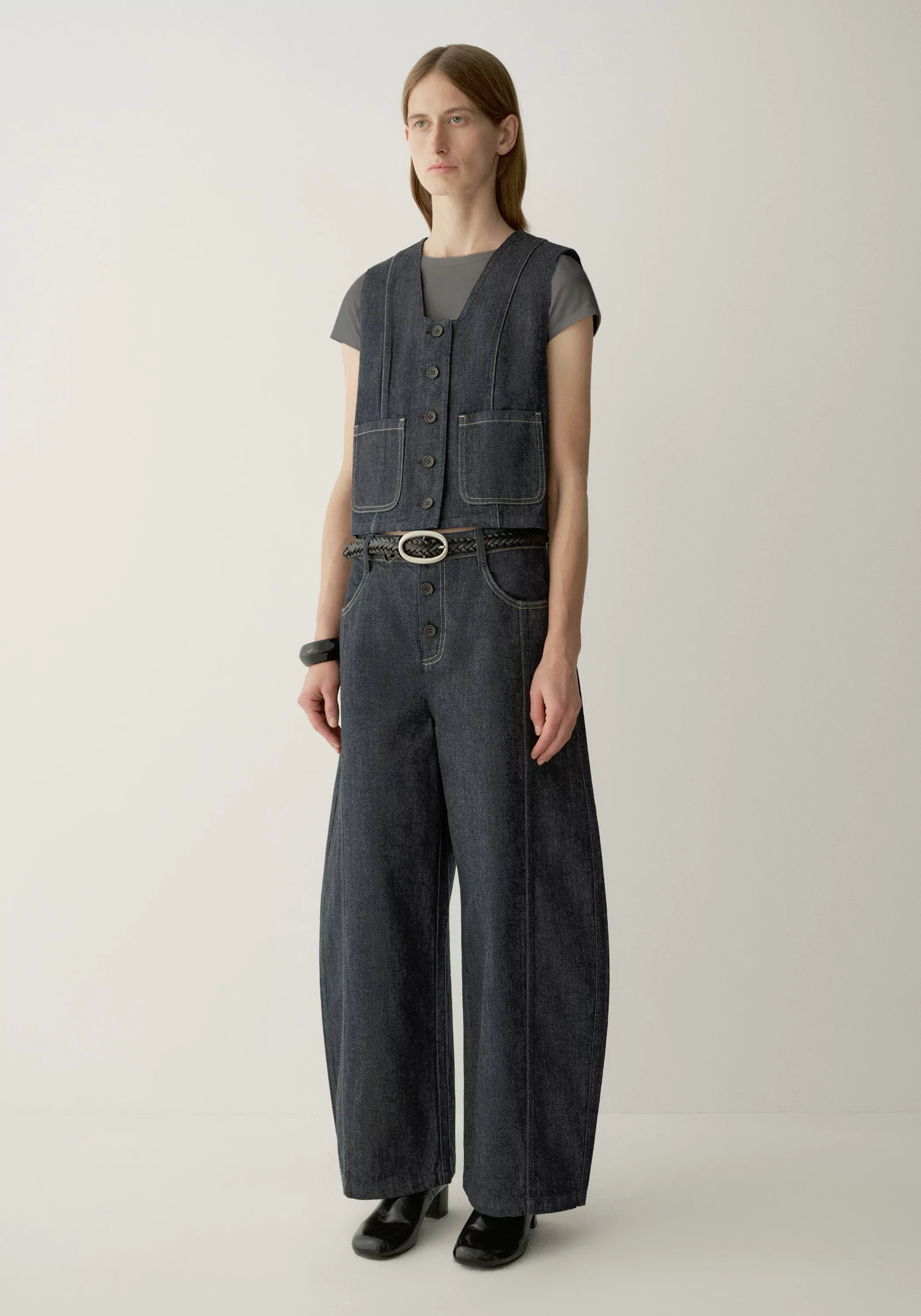 Okayama Denim Vest - Image 4
