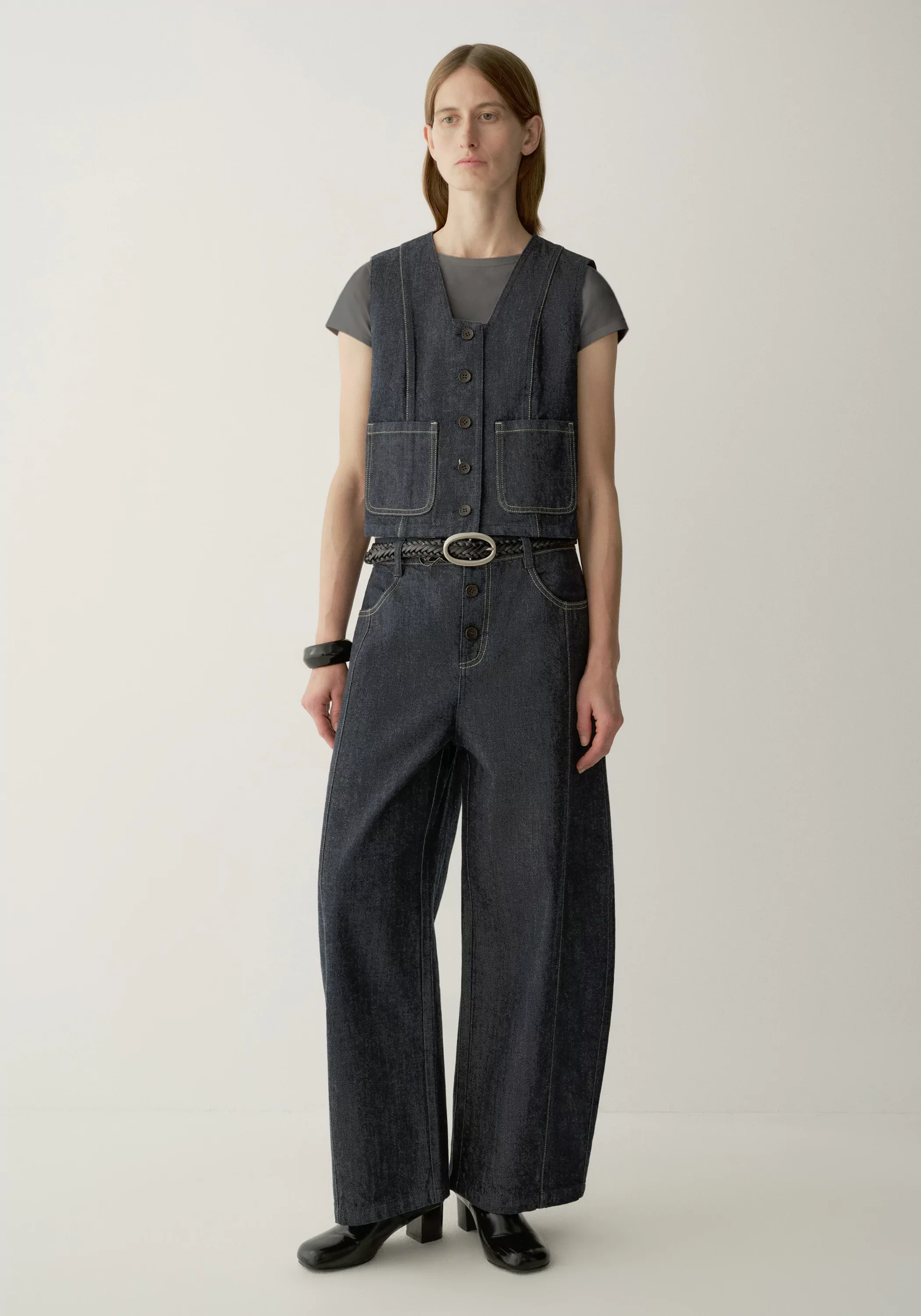 Okayama Denim Vest - Image 5