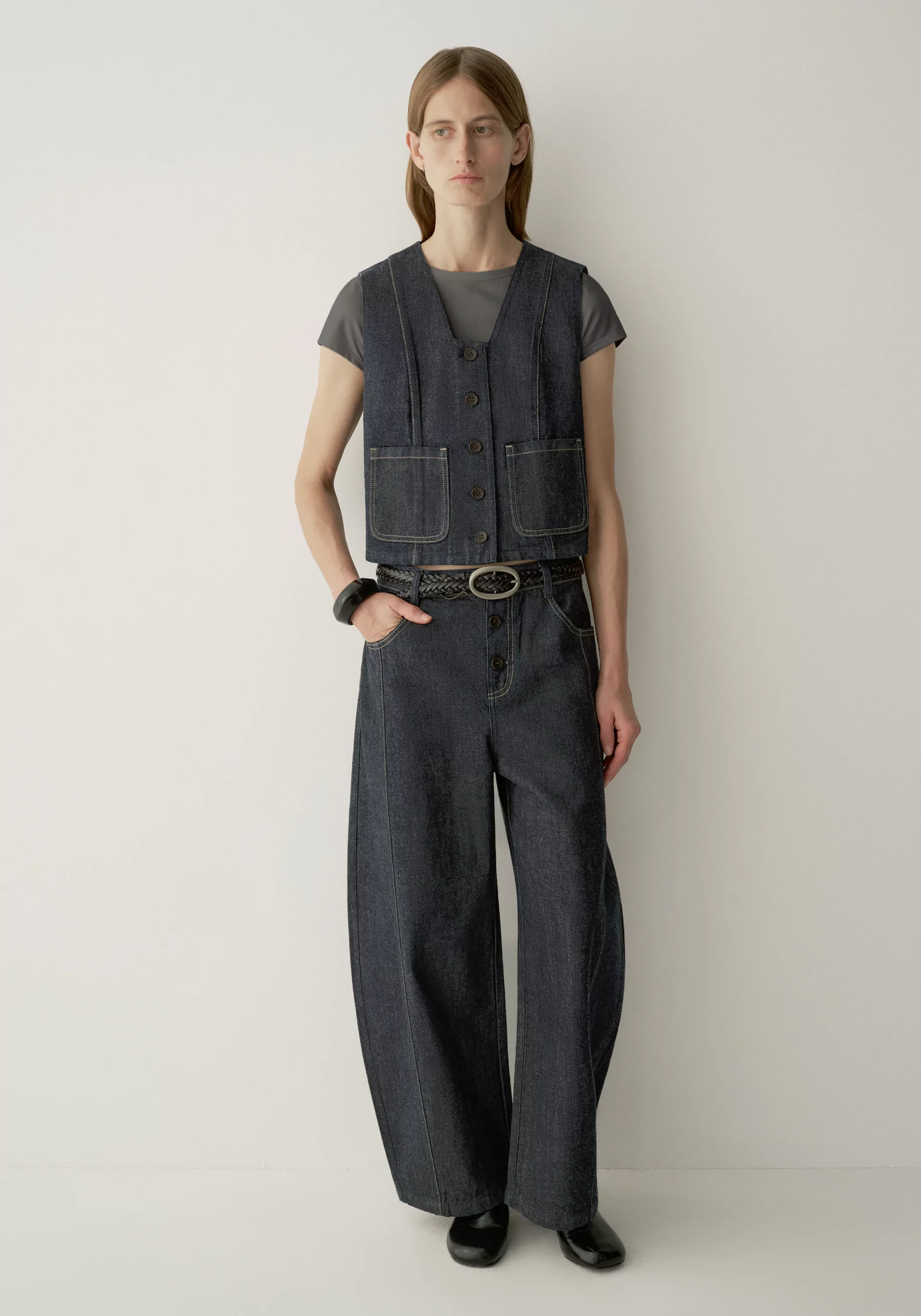Okayama Denim Vest - Image 6