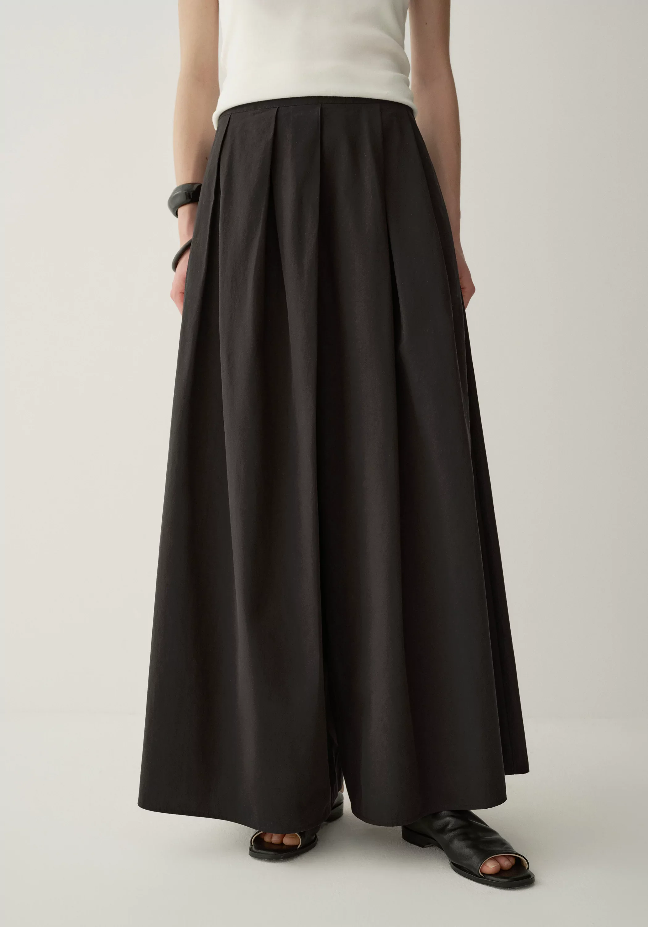 A-Line Pleated Pants - Image 14