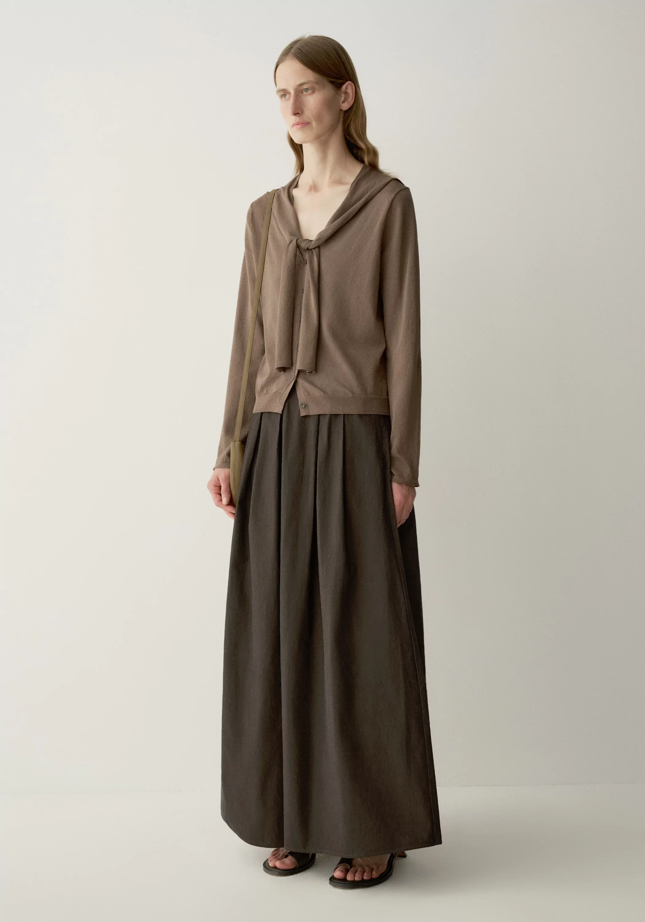 A-Line Pleated Pants - Image 5