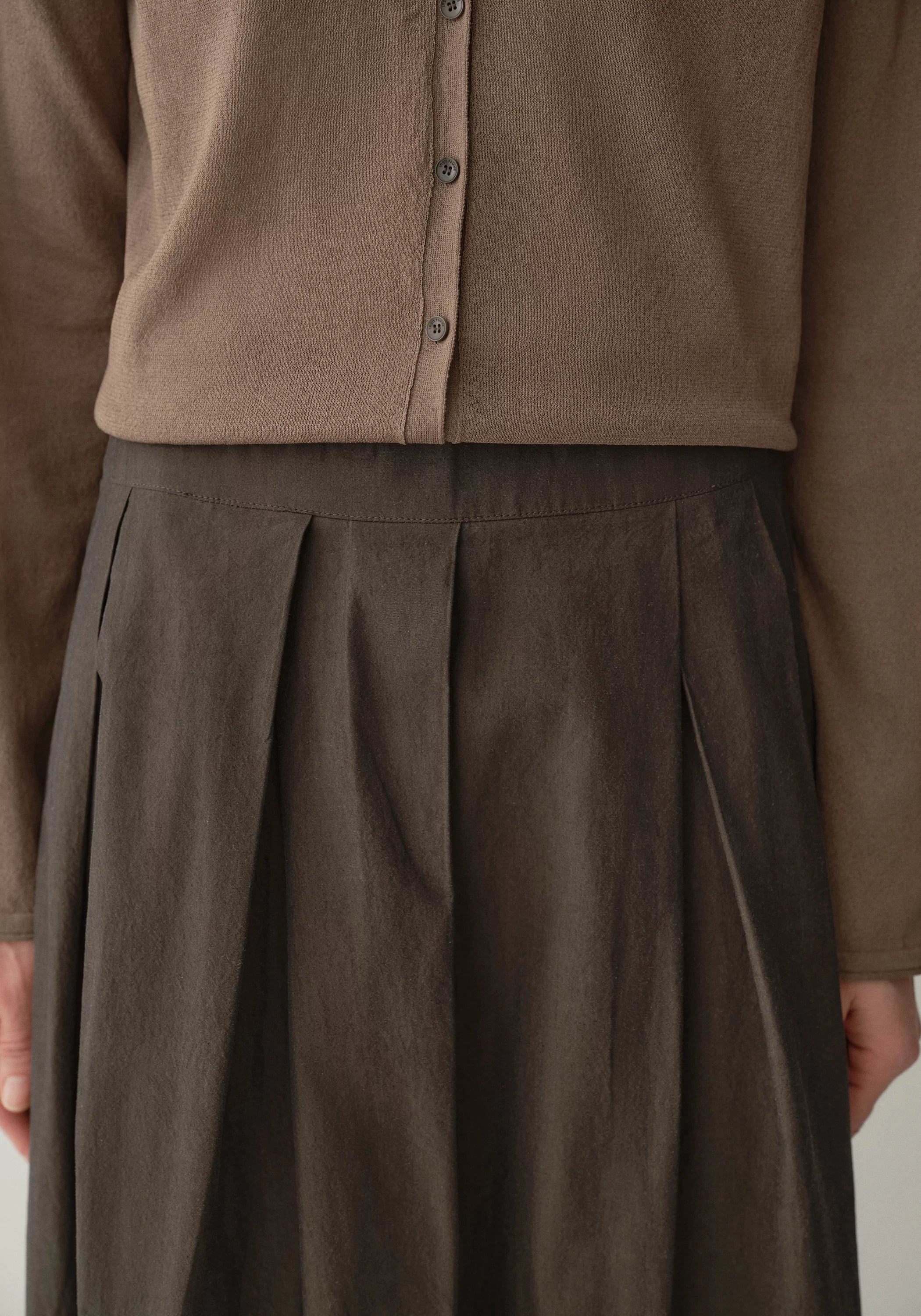 A-Line Pleated Pants - Image 9