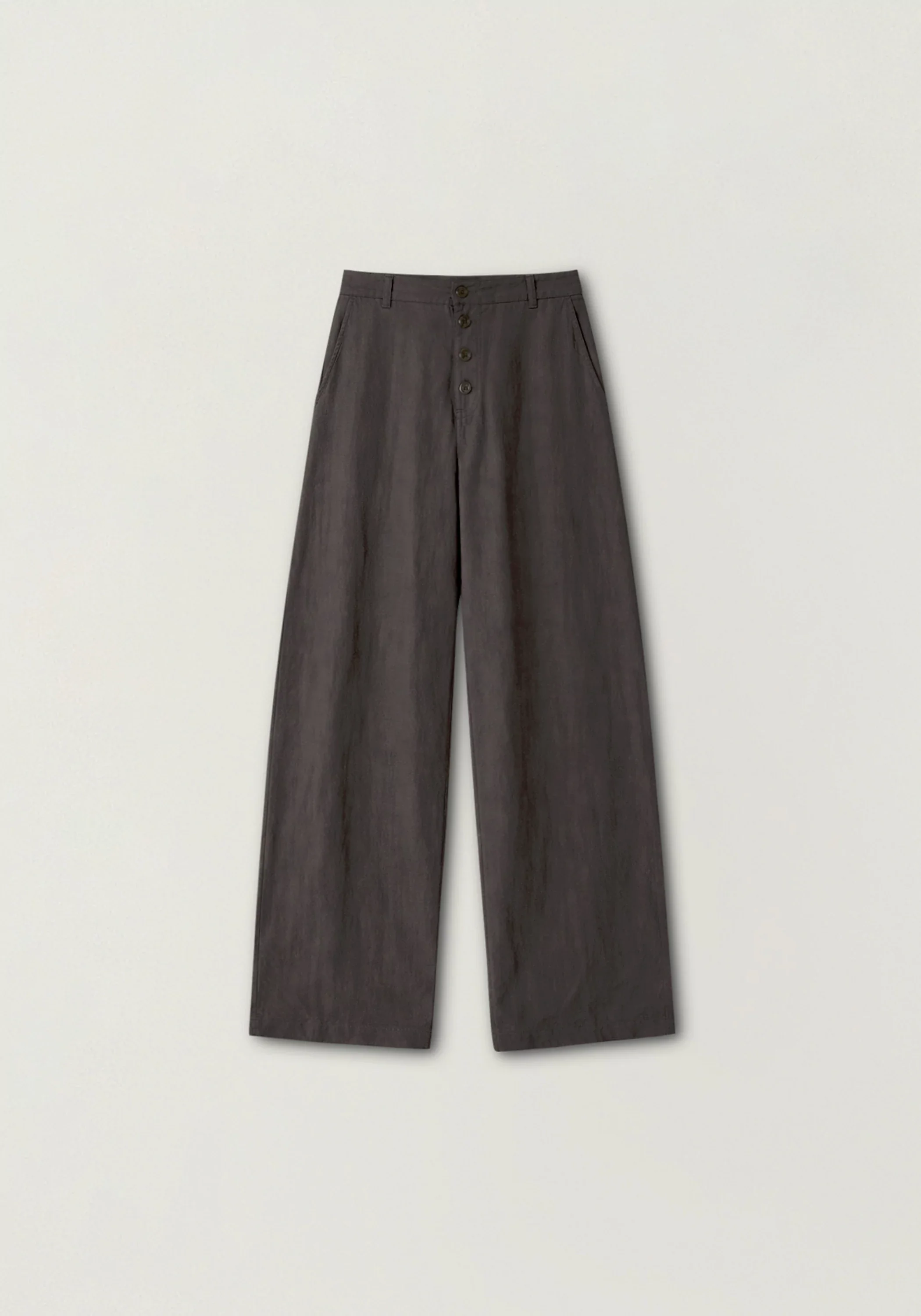 Buttoned Curved Pants - Image 2