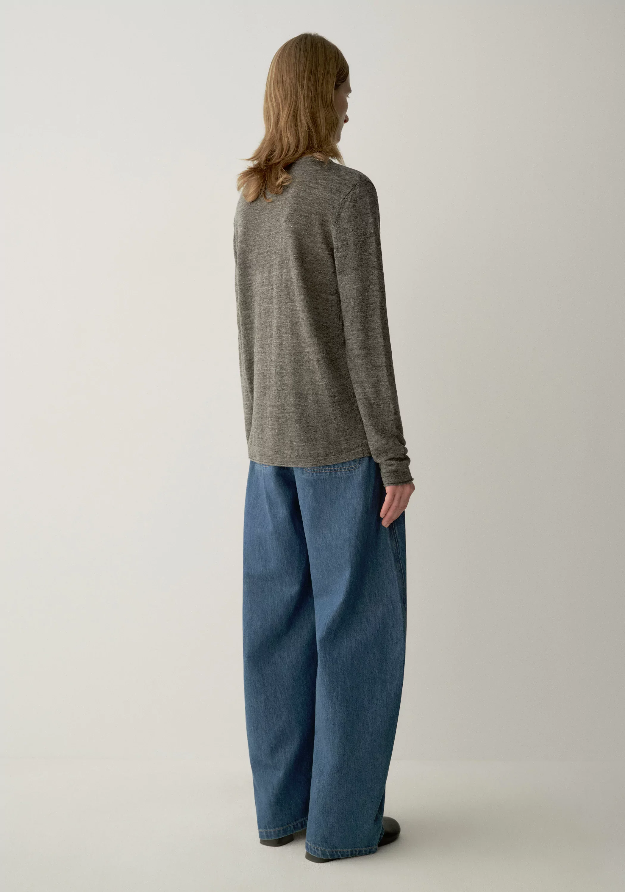 Retro Buttoned Jeans - Image 4