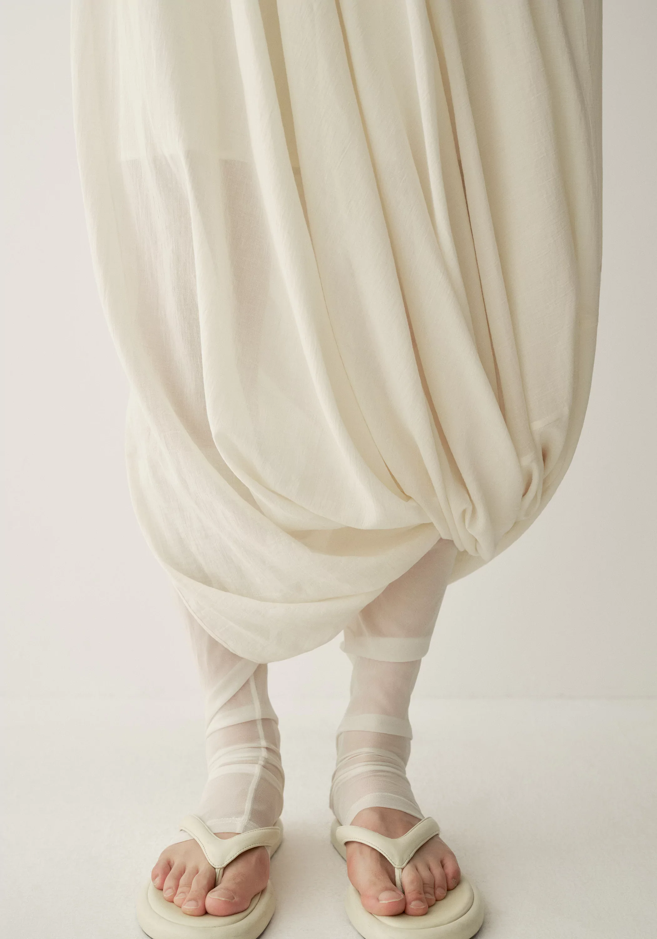 Asymmetrical Floral-shape Skirt - Image 16