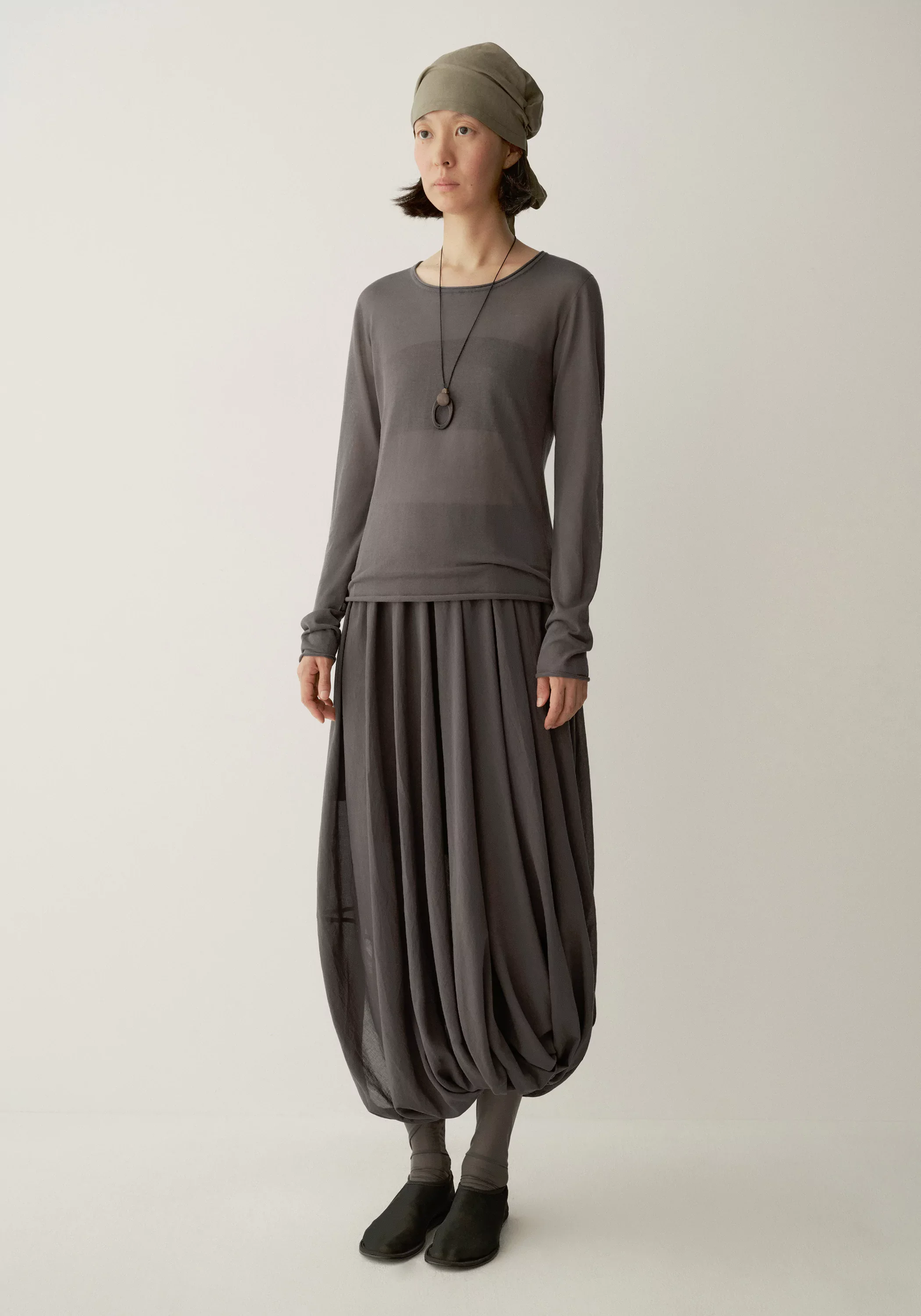 Asymmetrical Floral-shape Skirt - Image 4
