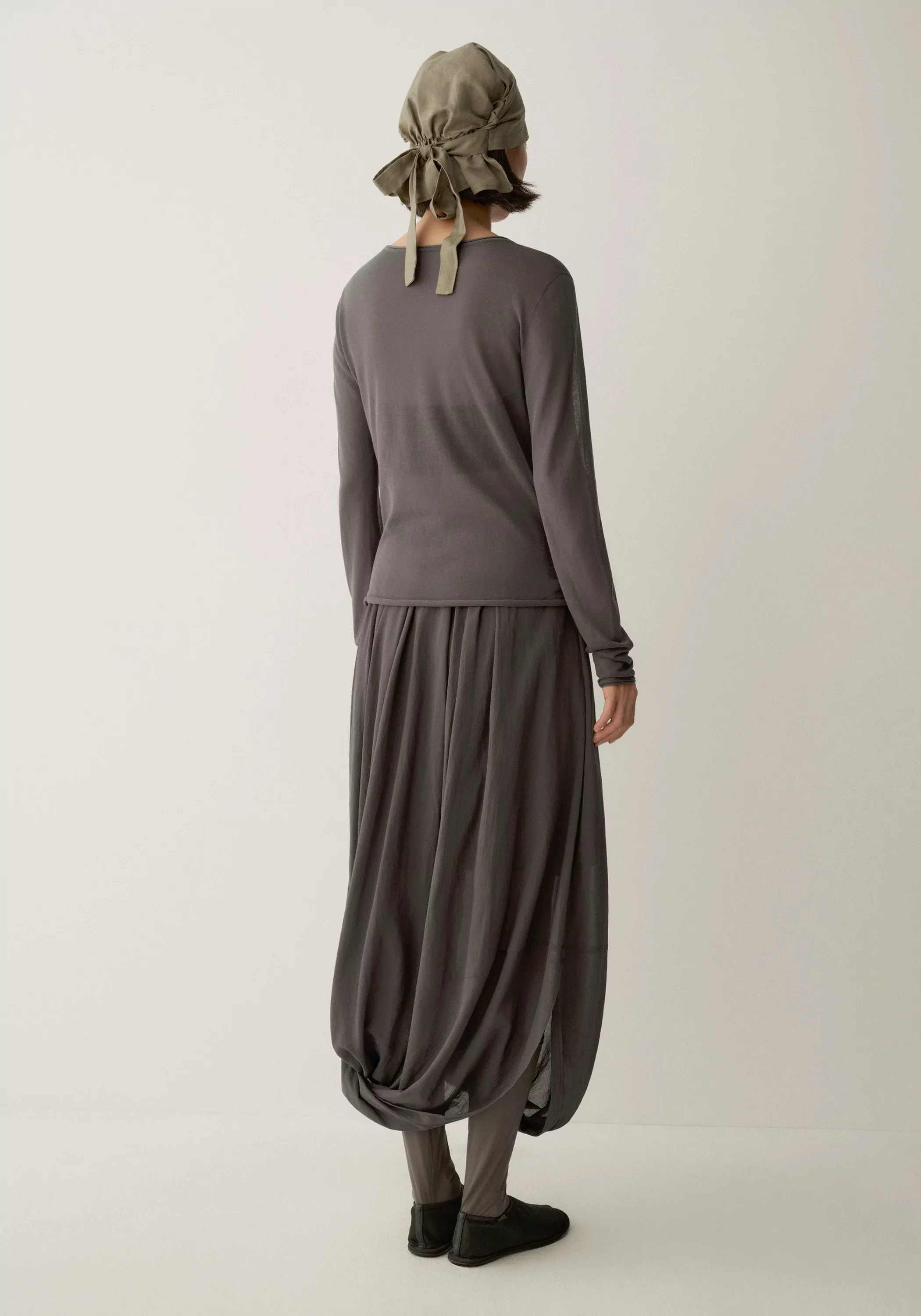 Asymmetrical Floral-shape Skirt - Image 5