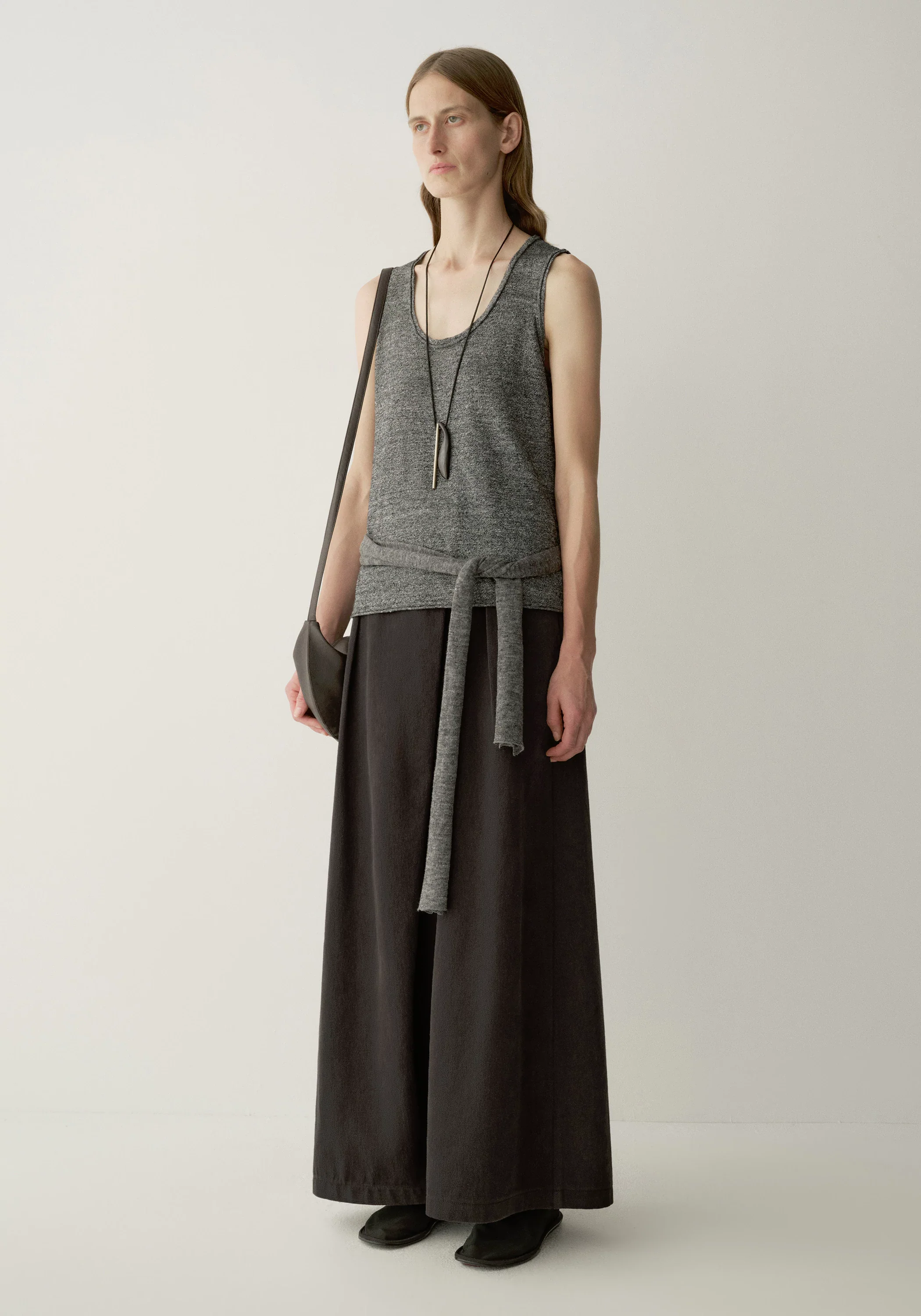 Cotton-linen Maxi Skirt - Image 12