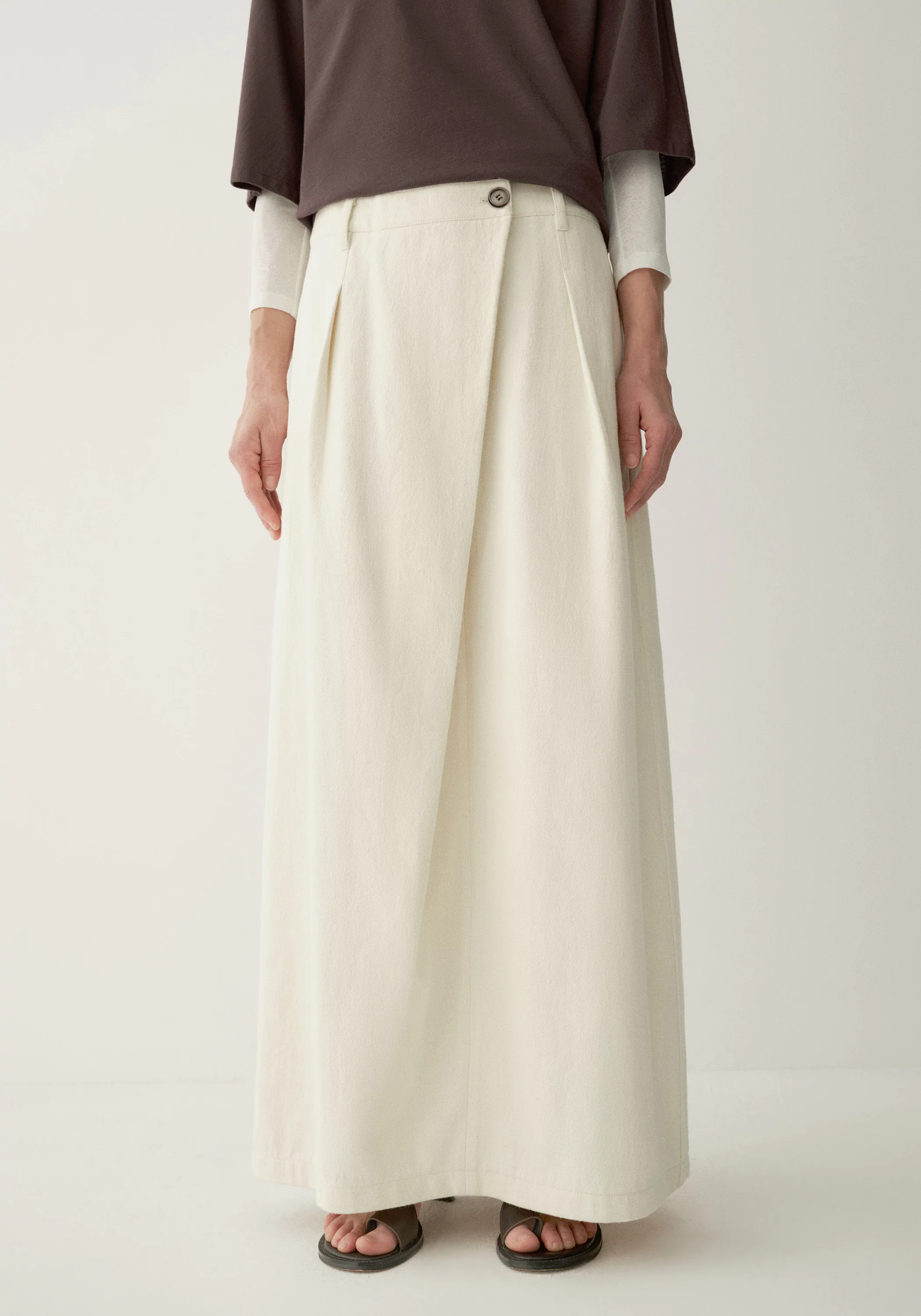 Cotton-linen Maxi Skirt - Image 7