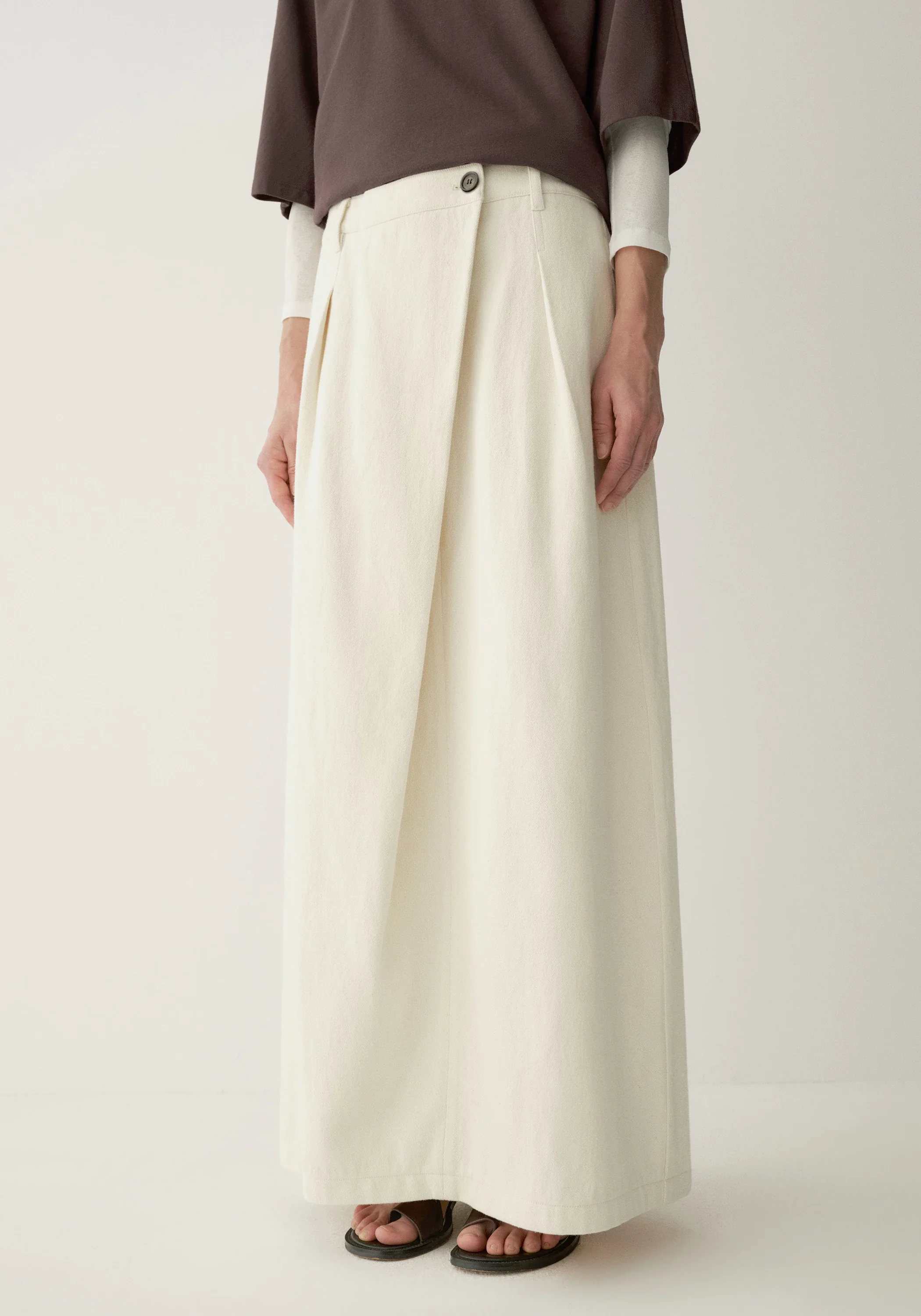 Cotton-linen Maxi Skirt - Image 8