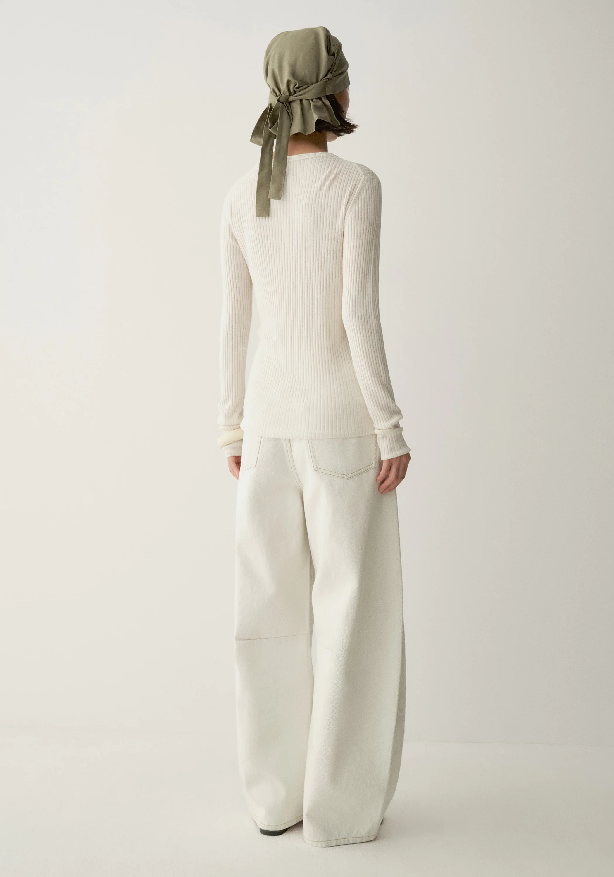Ribbed Knit Cardigan - Image 11