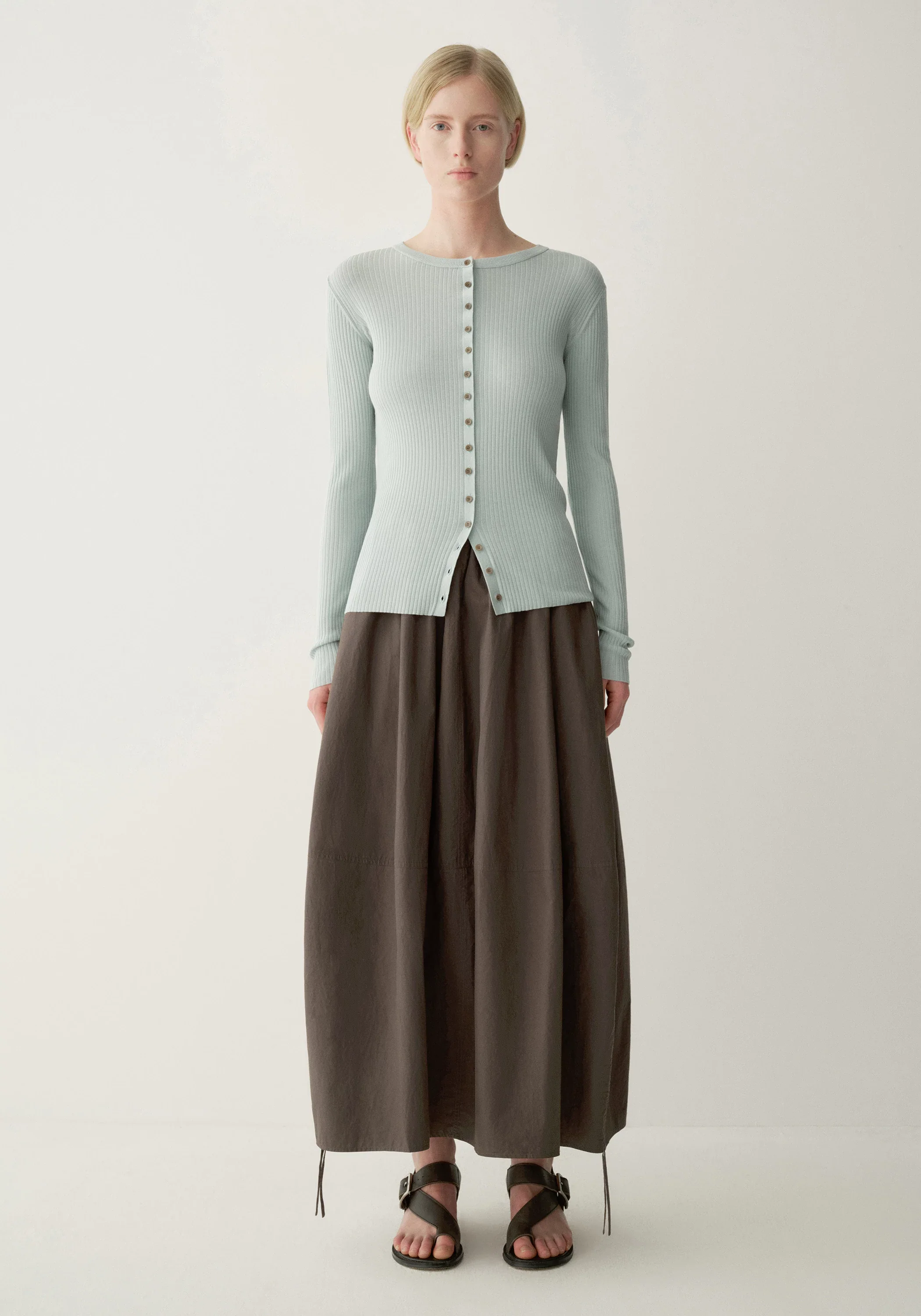 Ribbed Knit Cardigan - Image 14