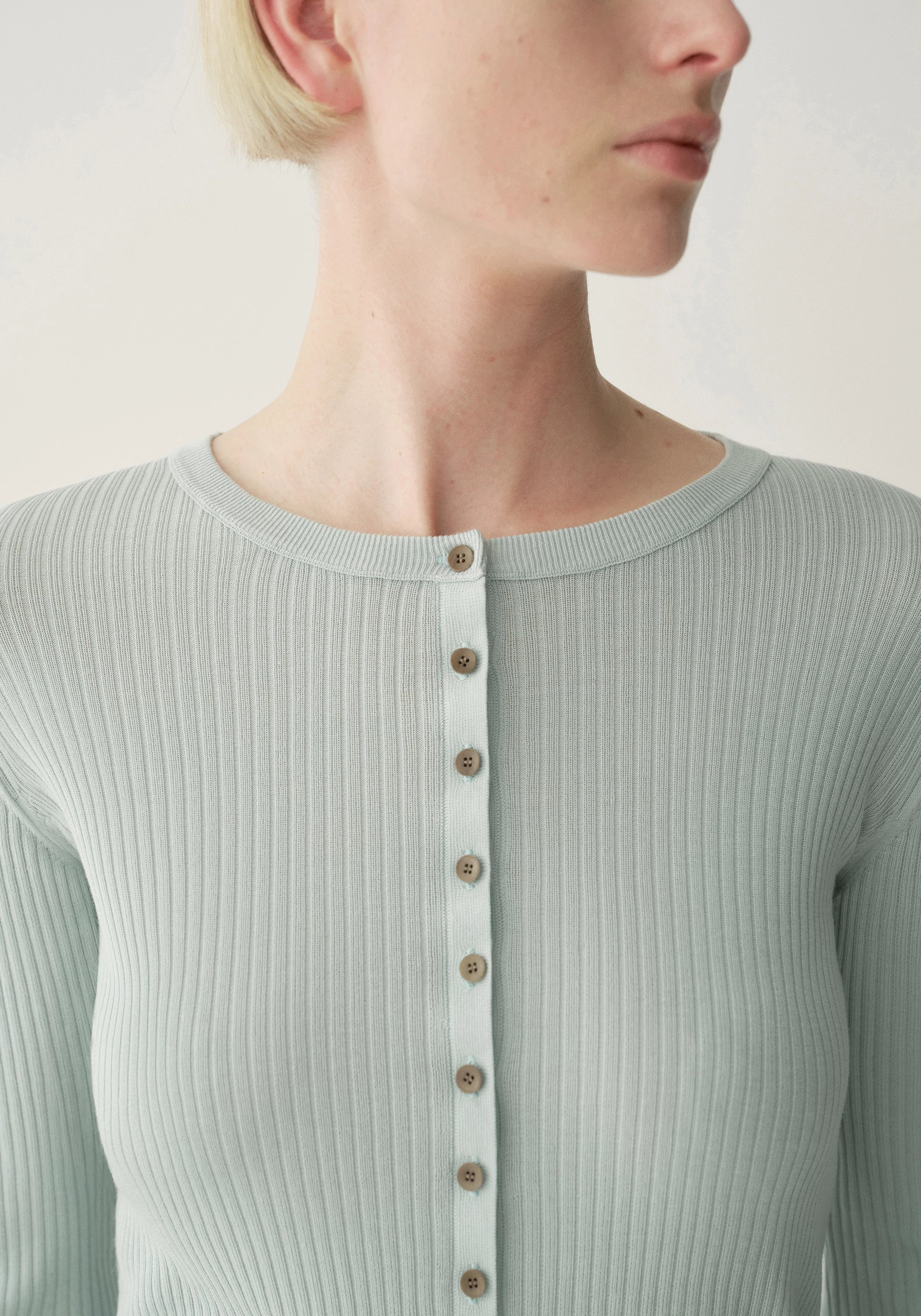 Ribbed Knit Cardigan - Image 18