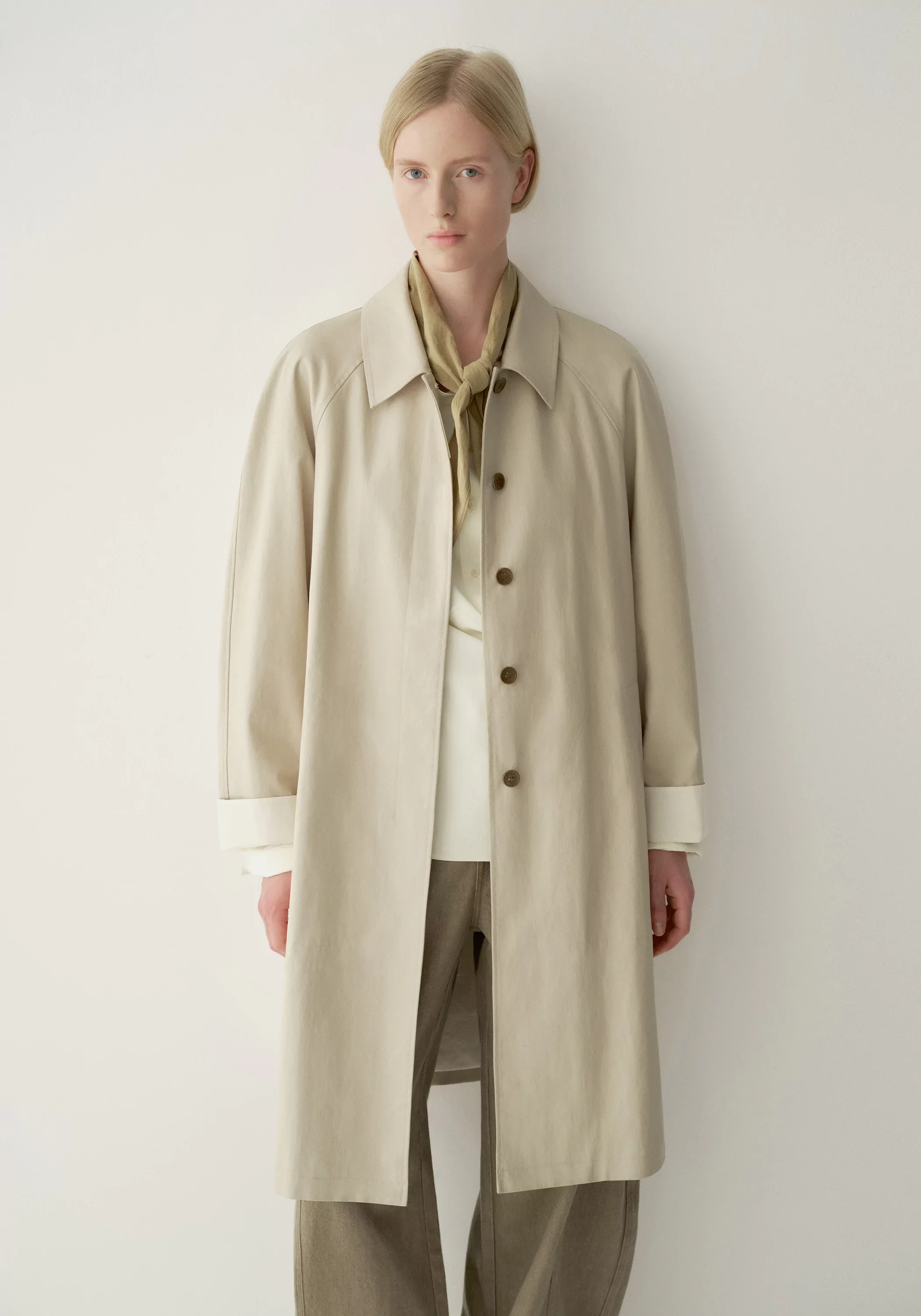 Coated Trench Coat - Image 3