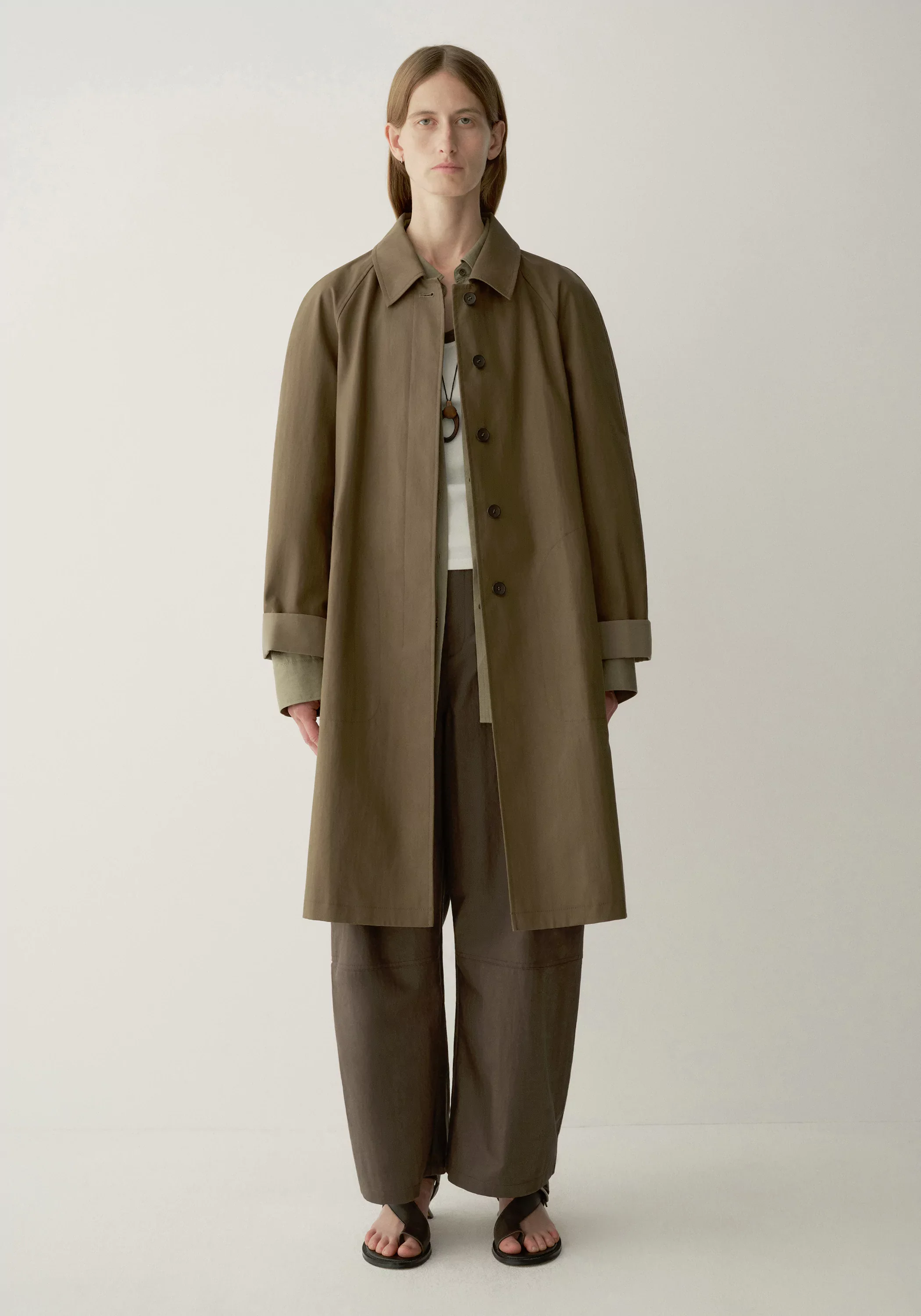 Coated Trench Coat - Image 7