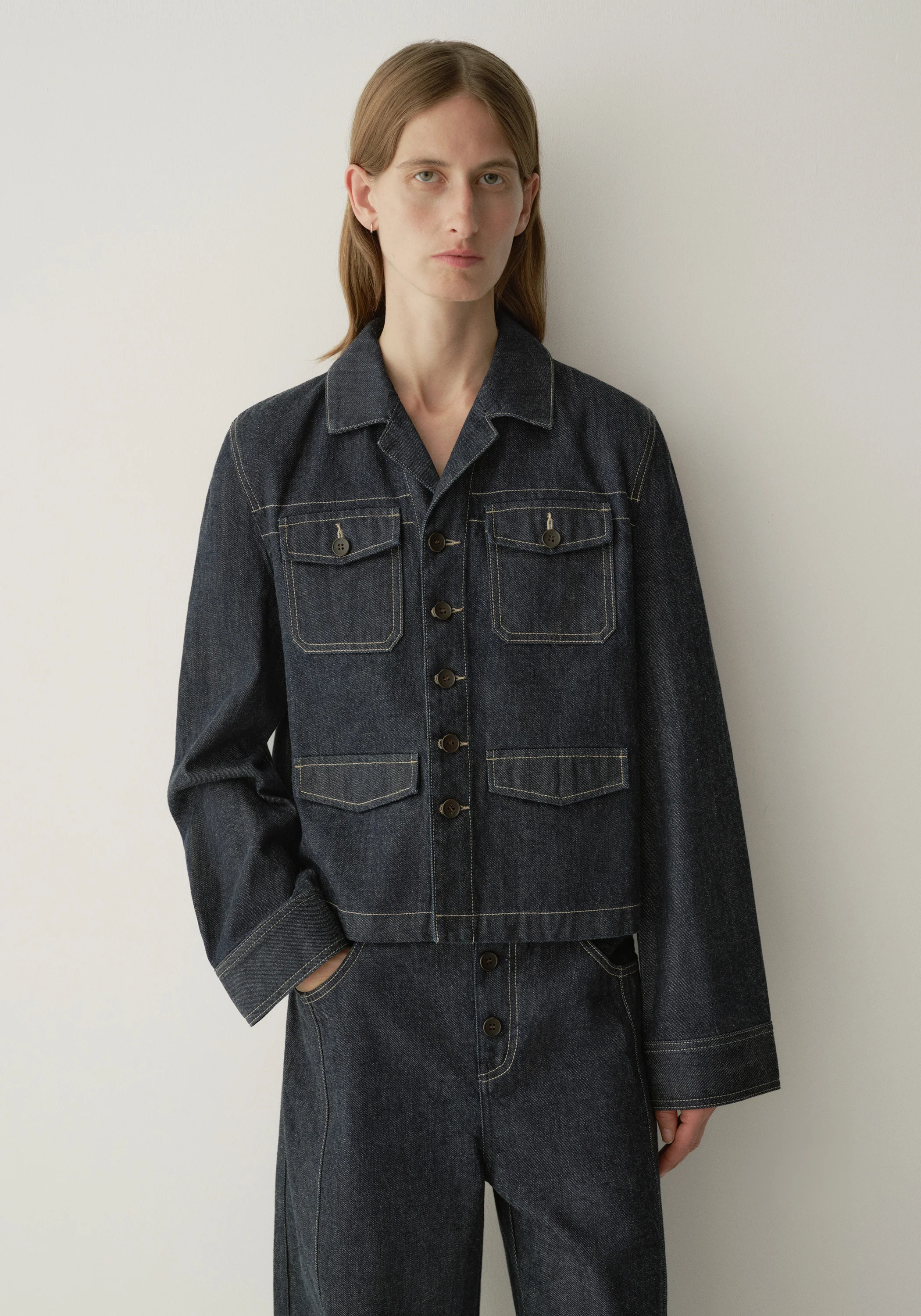 Okayama Pocket Denim Jacket