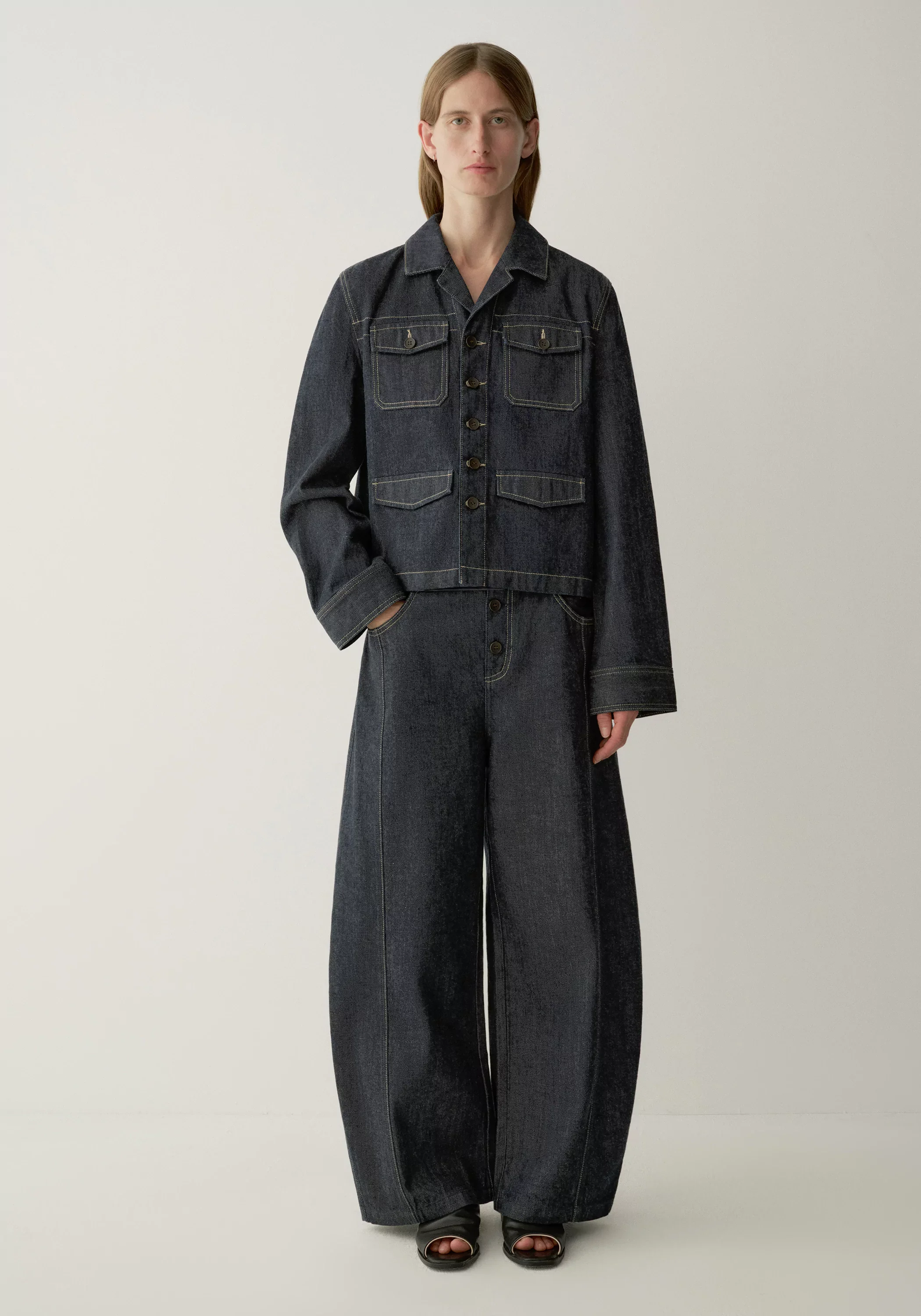 Okayama Pocket Denim Jacket - Image 6
