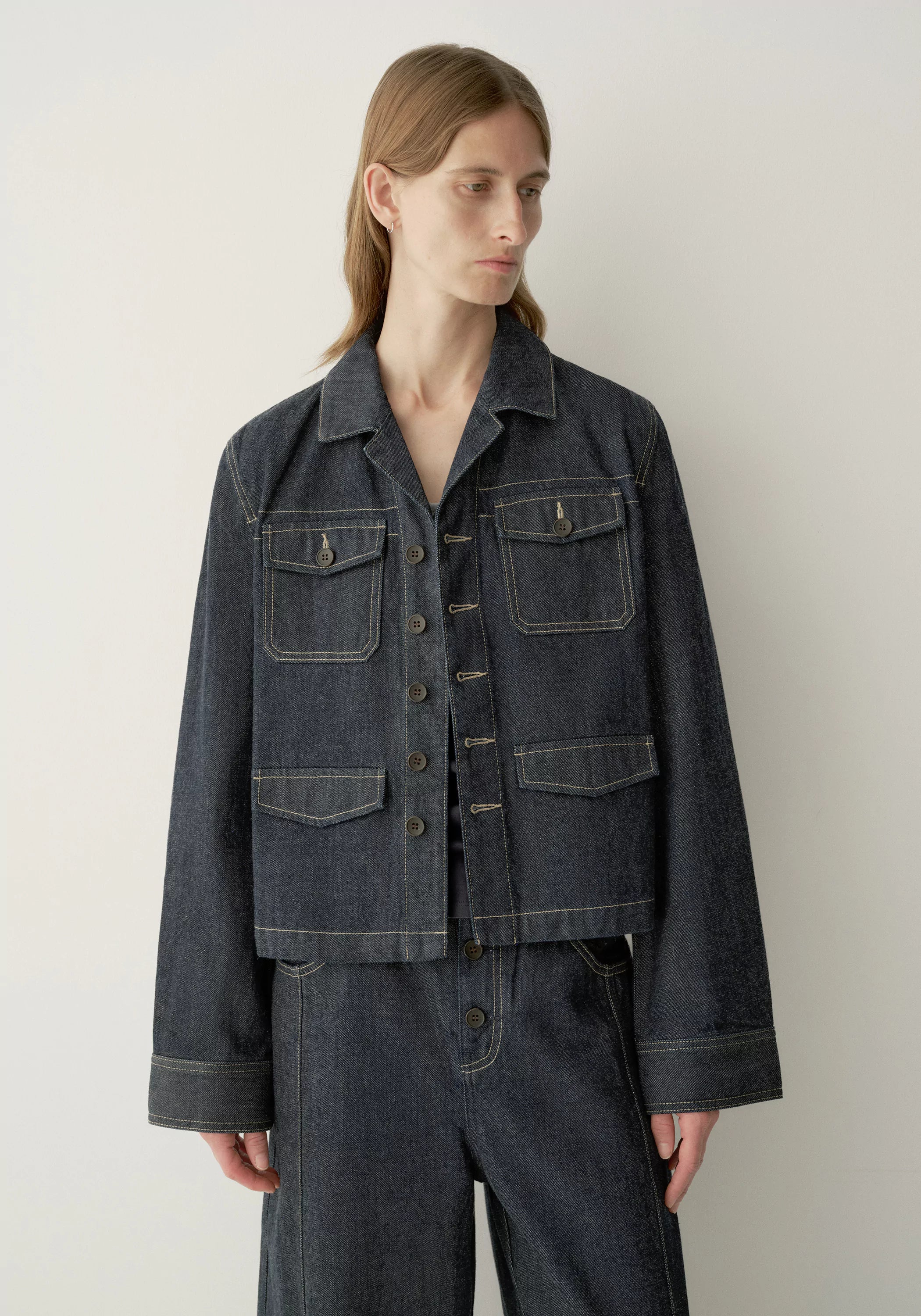 Okayama Pocket Denim Jacket - Image 7