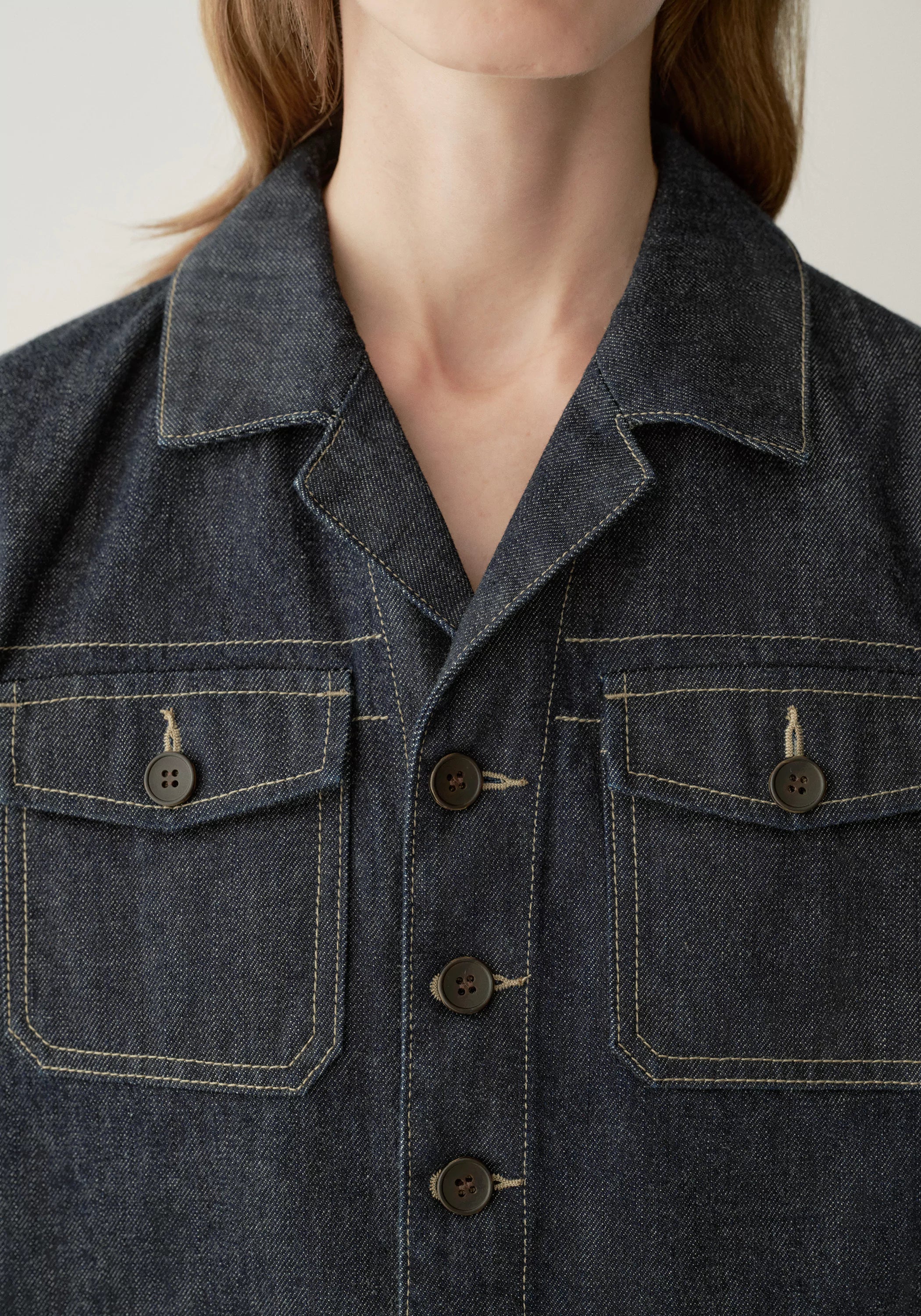 Okayama Pocket Denim Jacket - Image 8