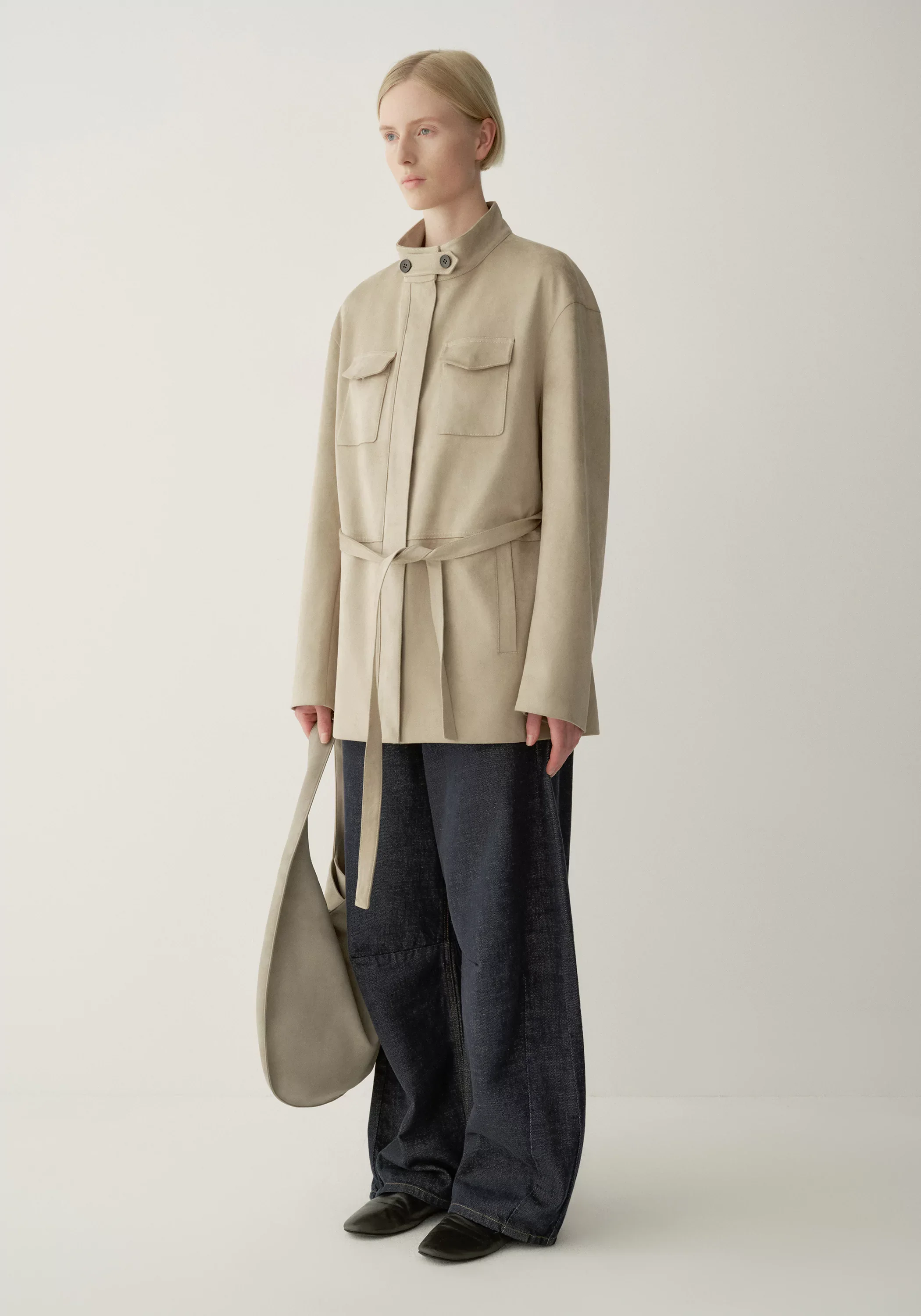 Suded-effect Pocket Jacket - Image 10