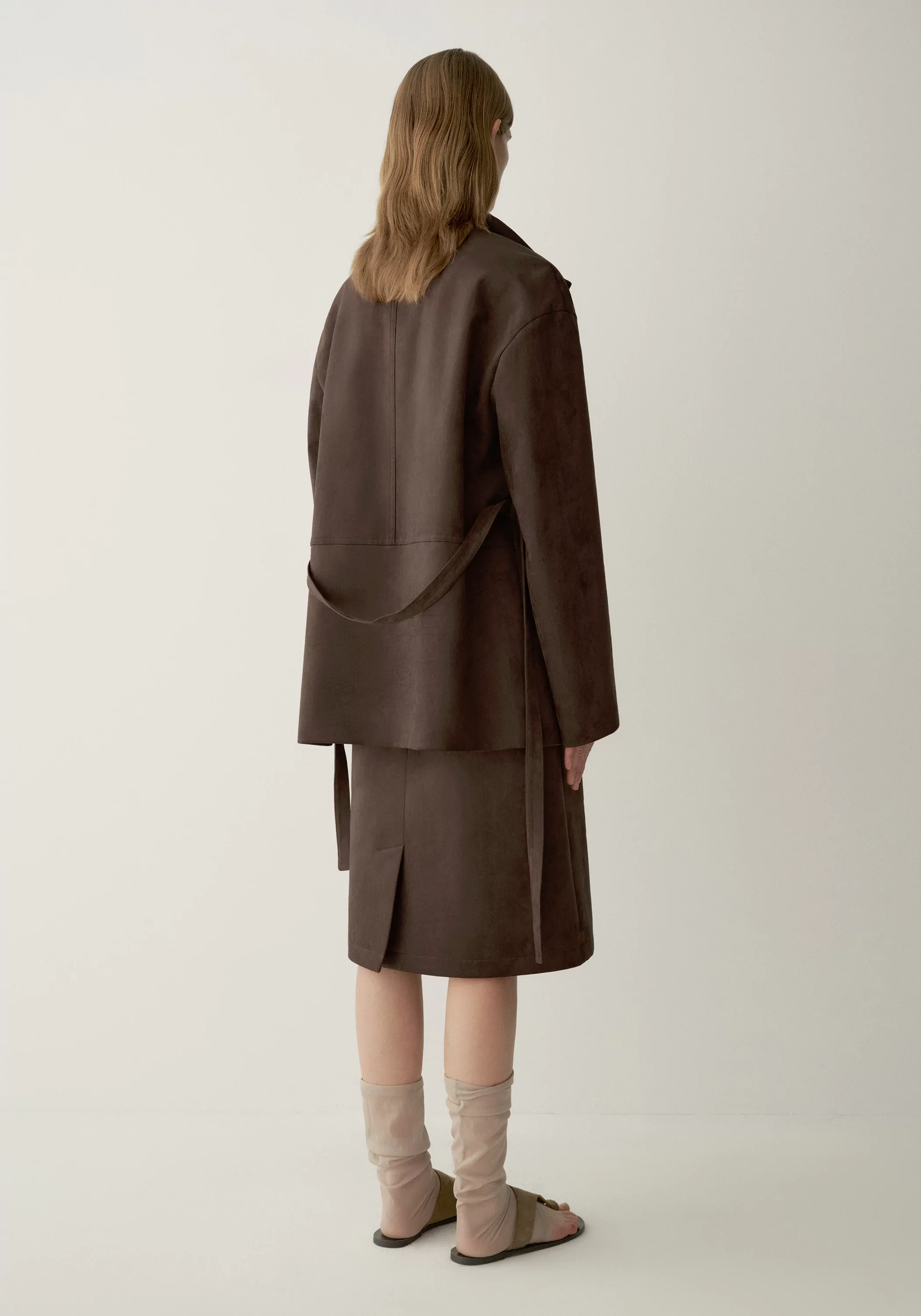 Suded-effect Pocket Jacket - Image 6