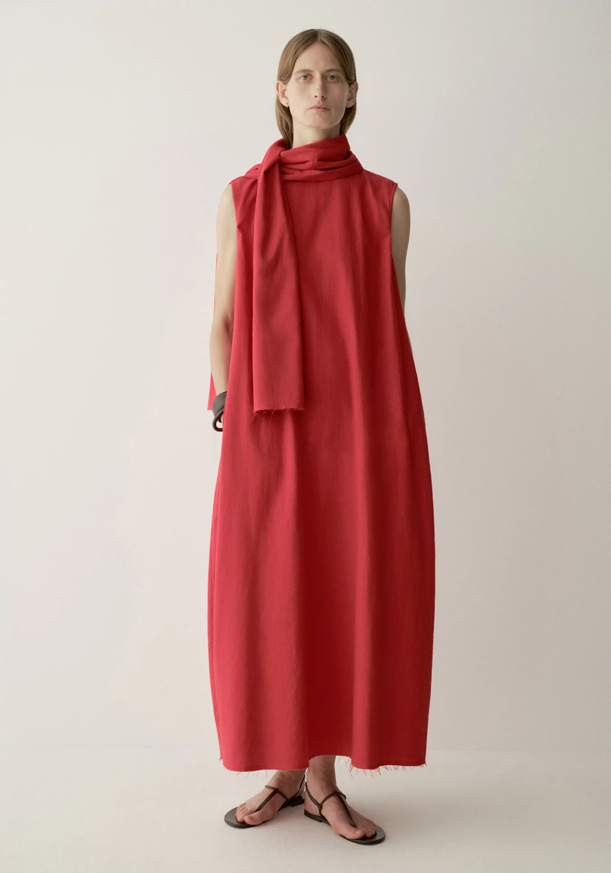Double-brushed Cotton Dress - Image 6