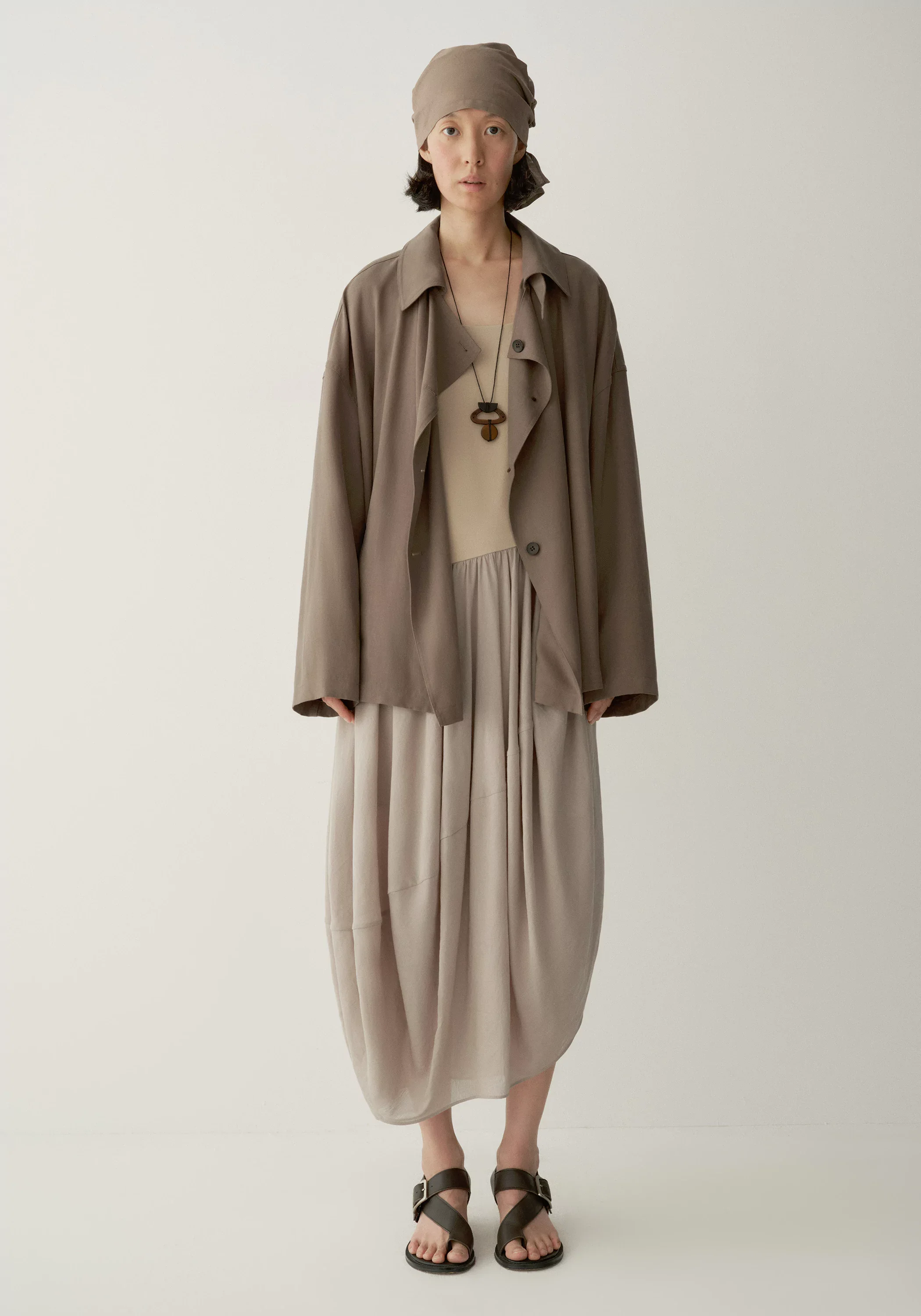 Gathered-panel Dress - Image 12