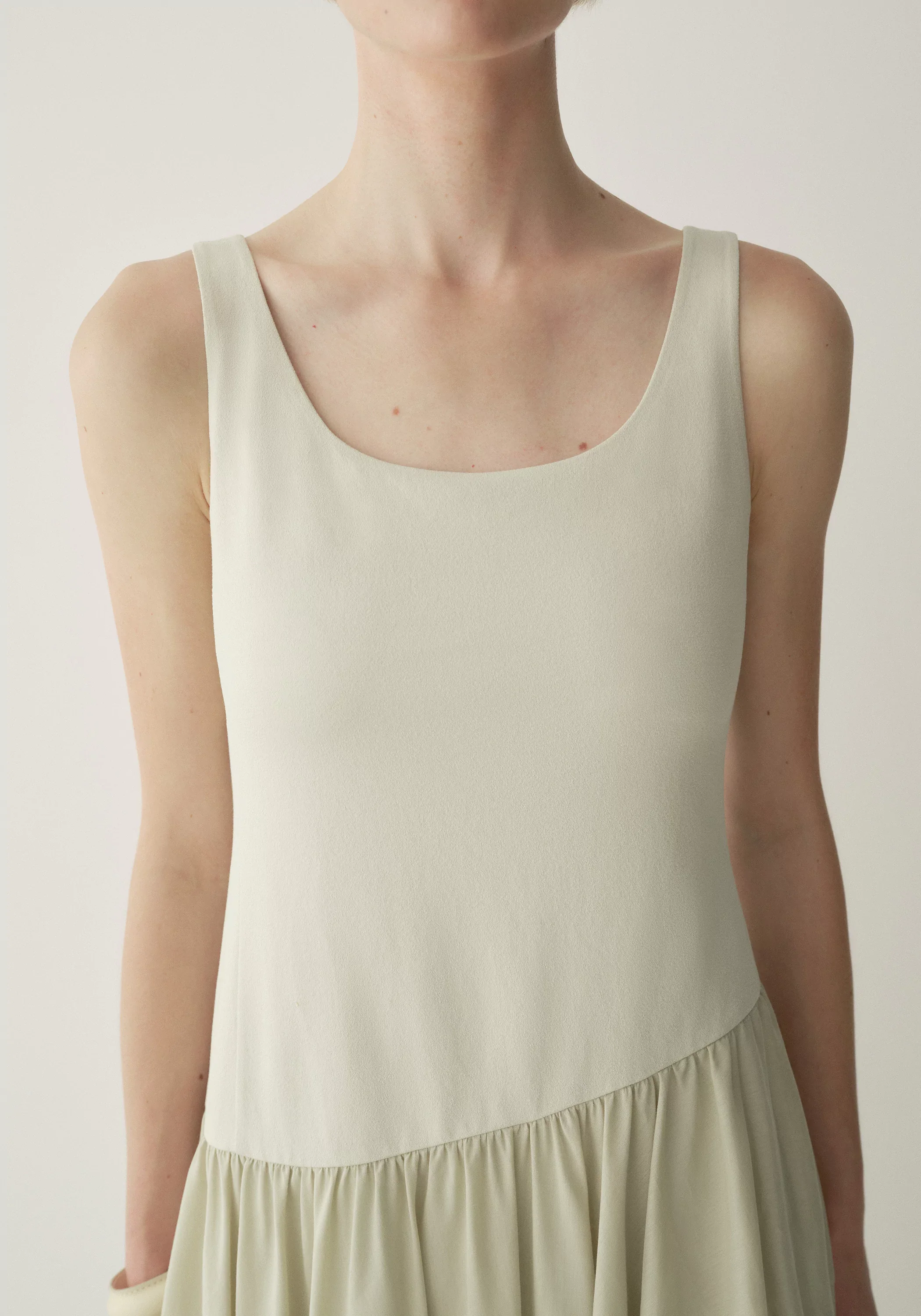 Gathered-panel Dress - Image 19