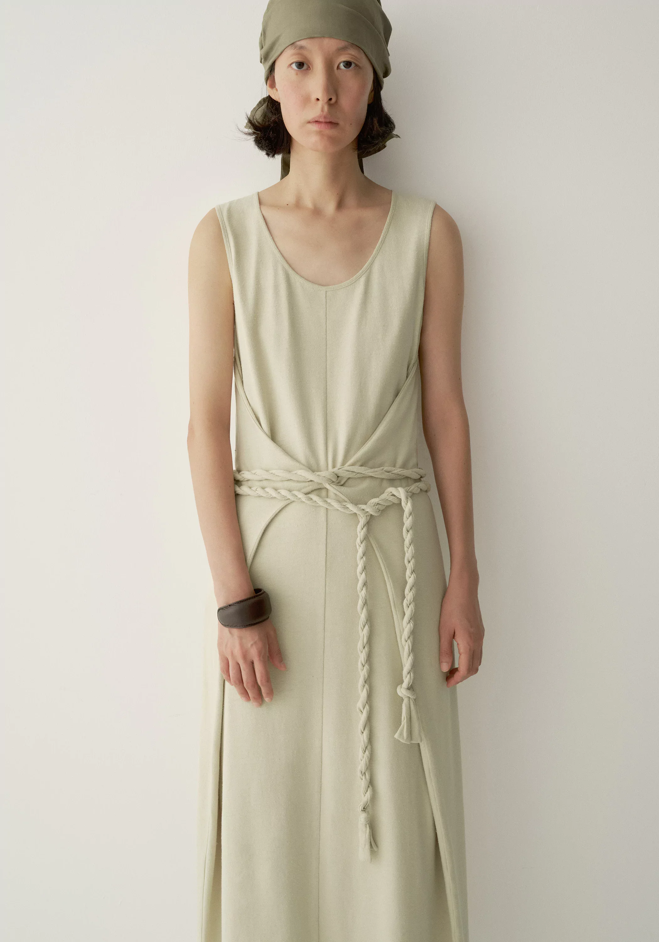 Silk Knot-waist Dress - Image 6