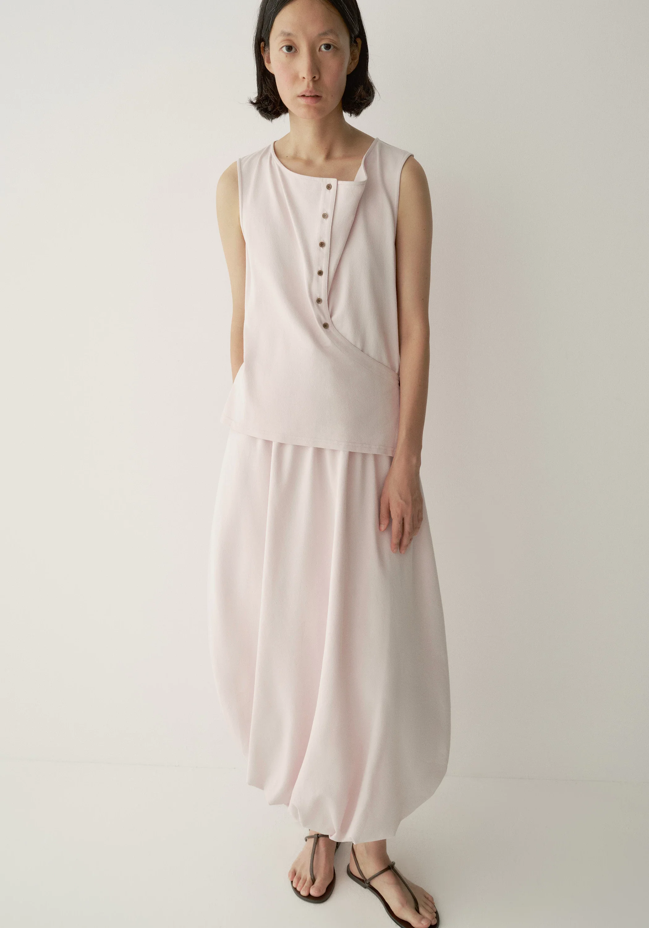 Asymmetric Floral Dress - Image 15
