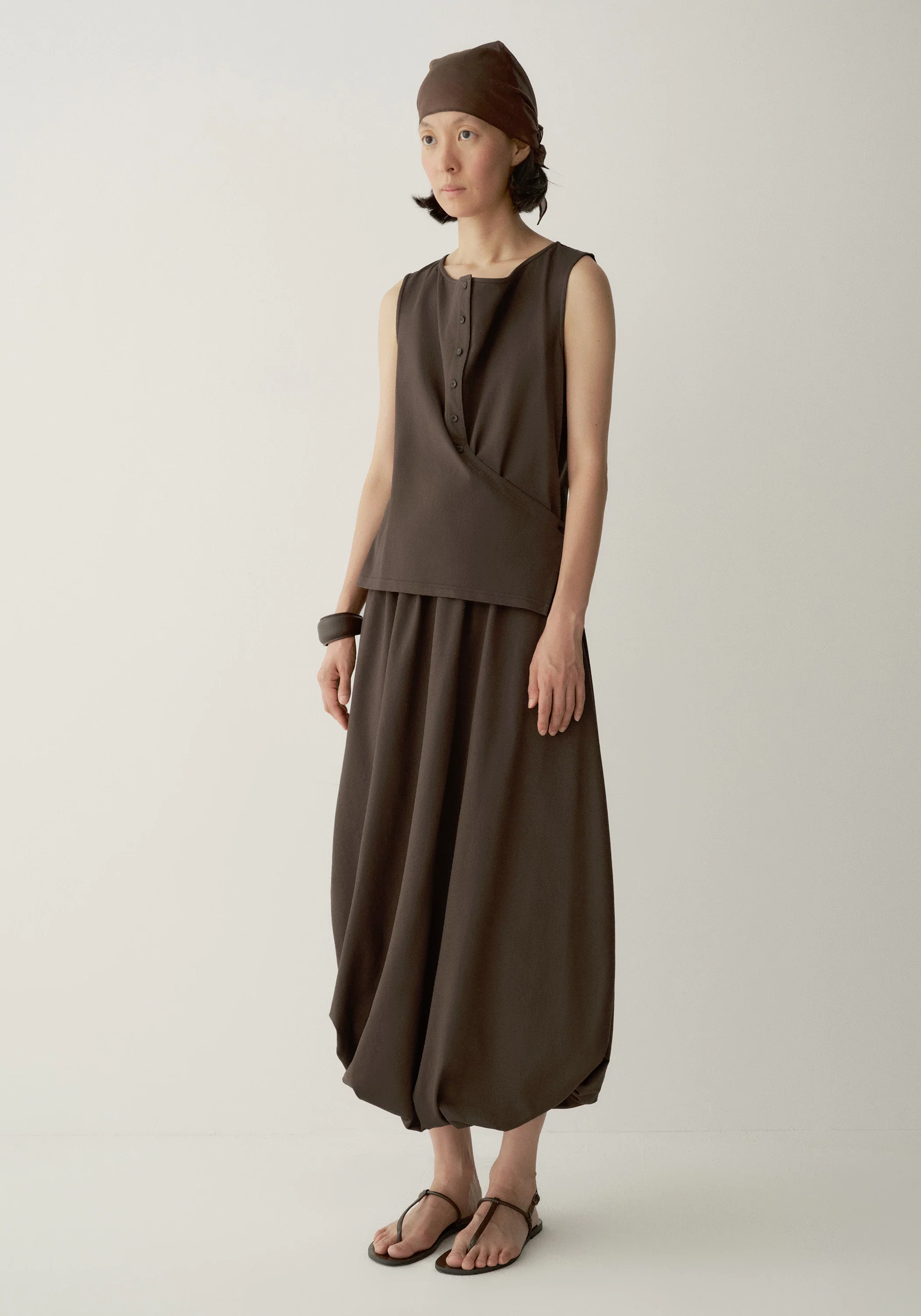 Asymmetric Floral Dress - Image 3