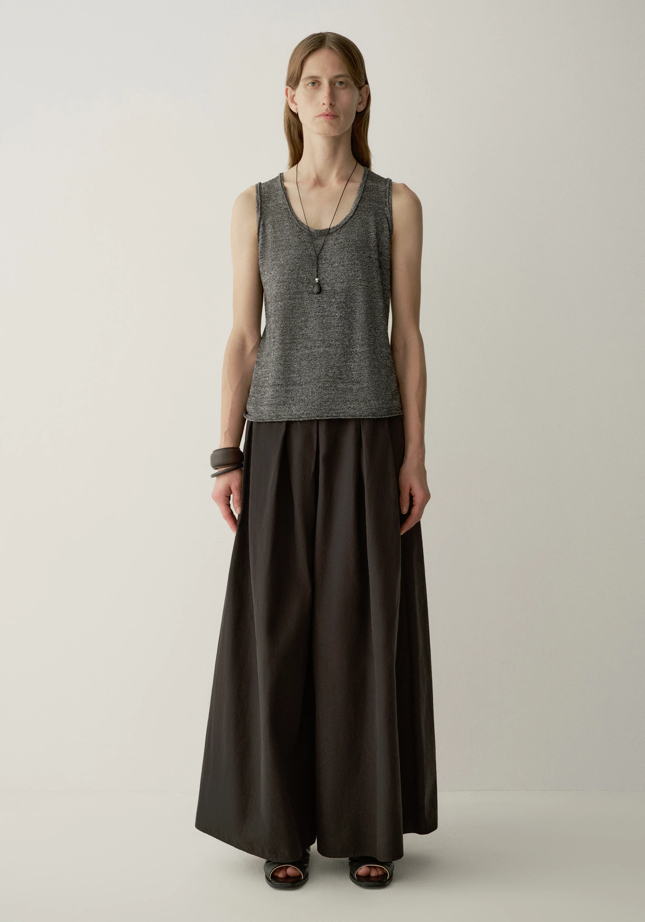 Merino-linen Knit Vest - Image 3