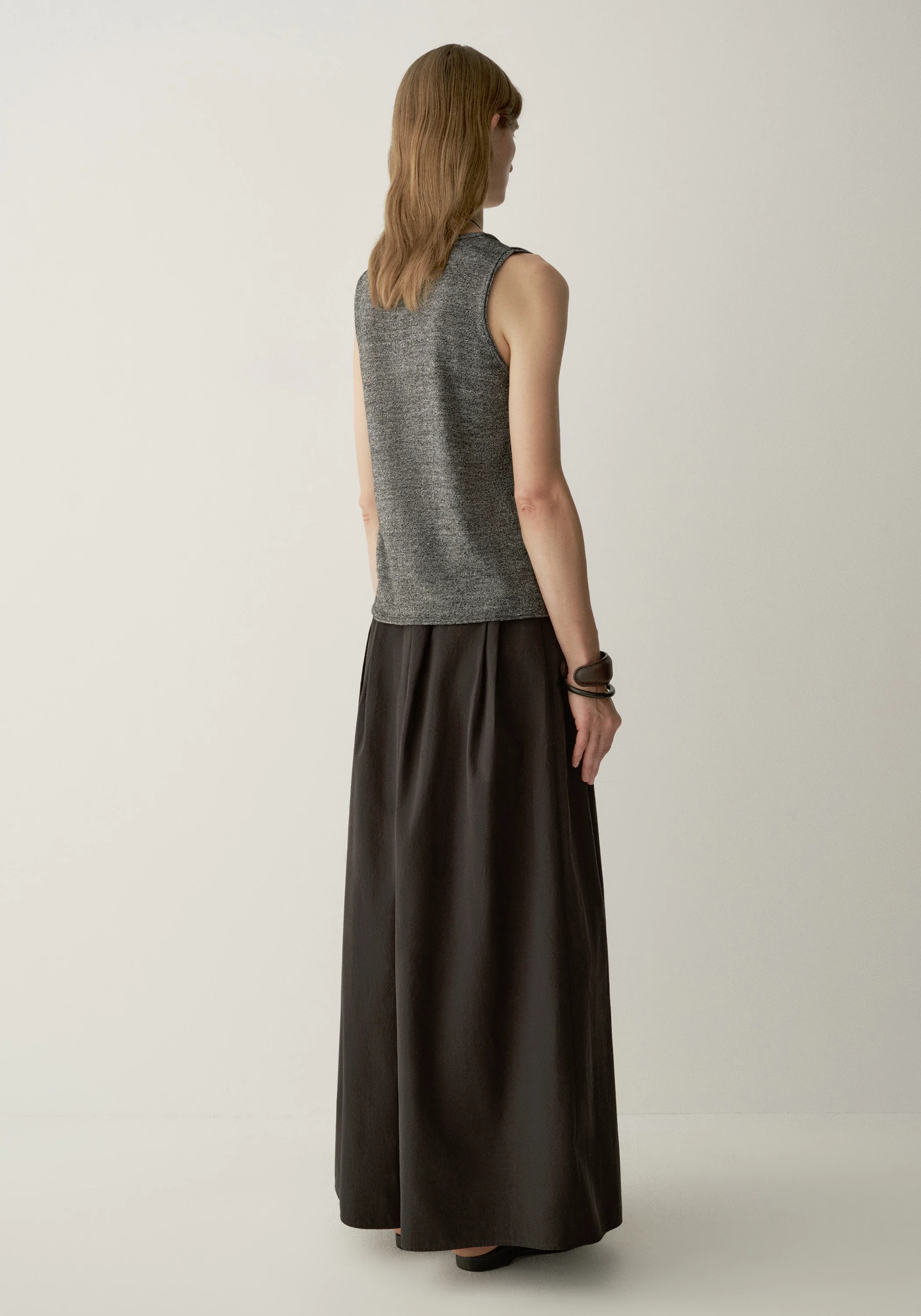 Merino-linen Knit Vest - Image 5