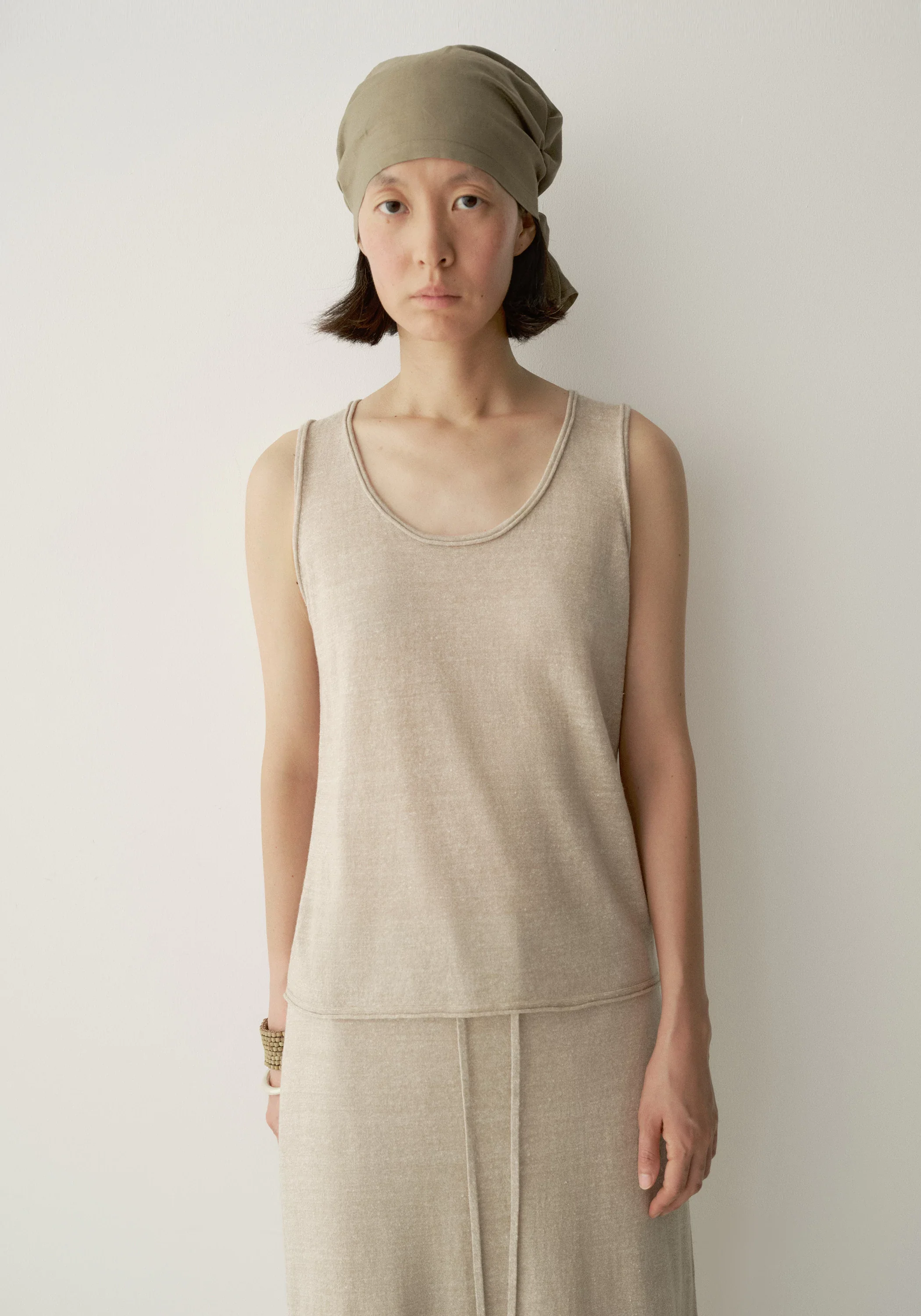 Merino-linen Knit Vest - Image 9