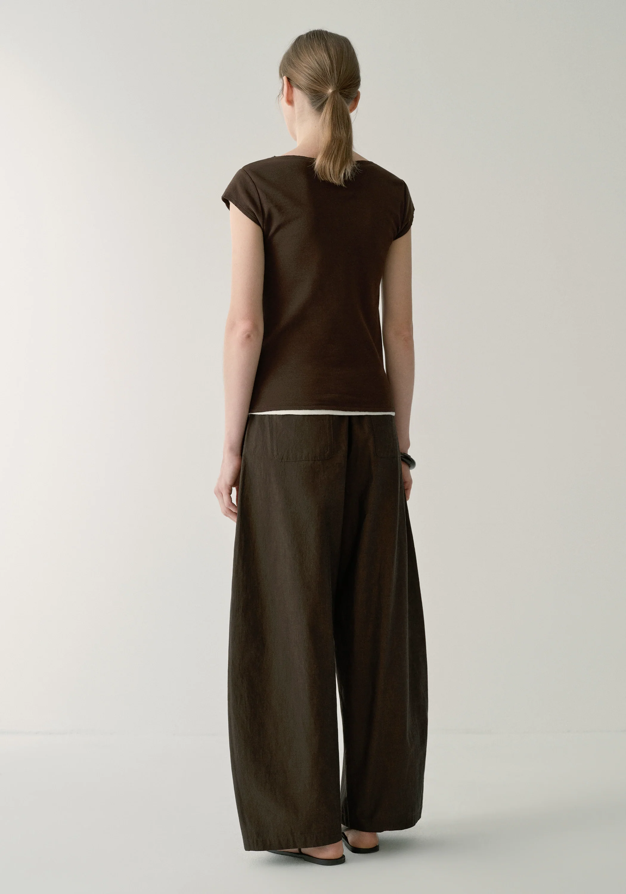 U-neck Knitted T-shirt - Image 5