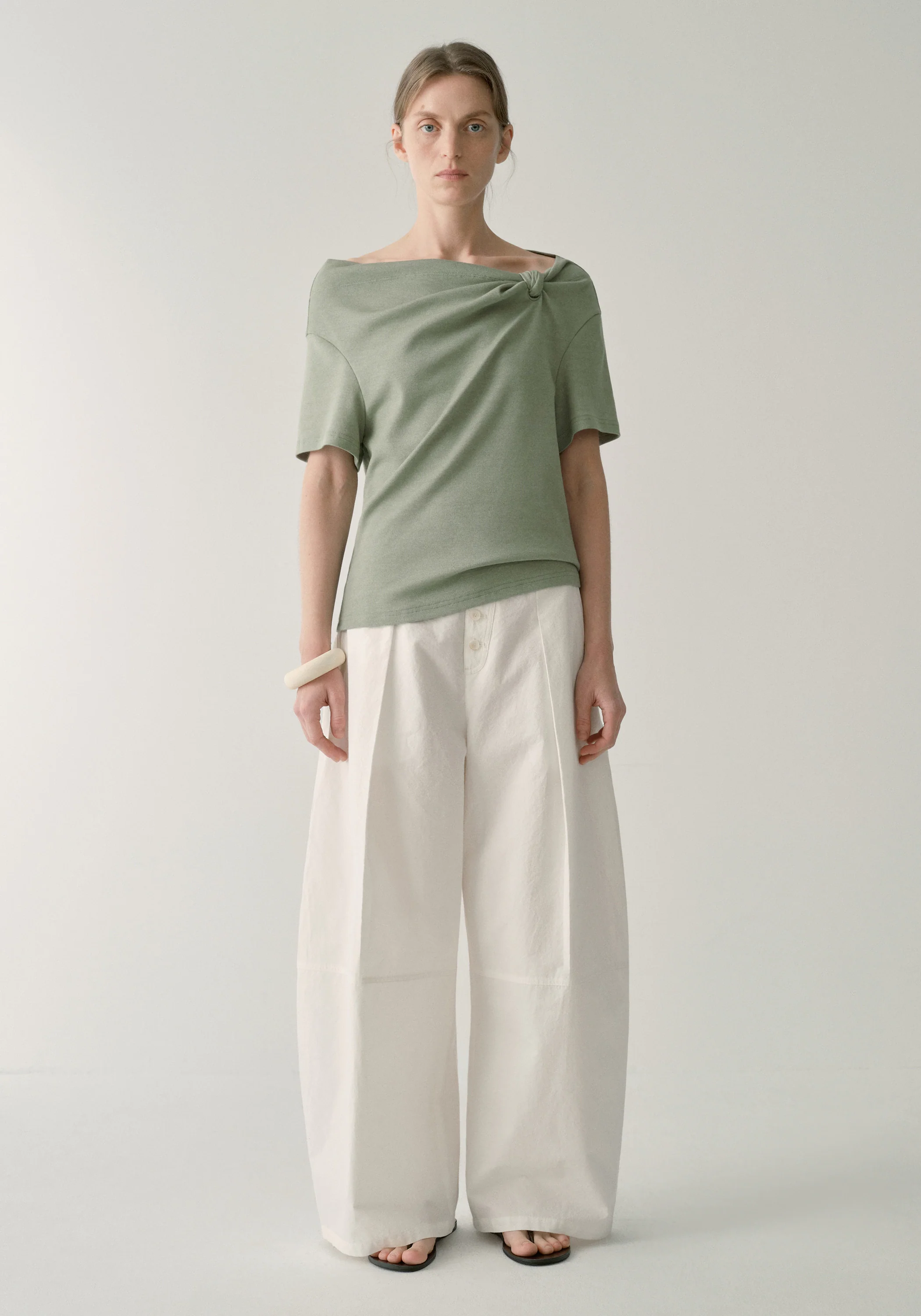 Twist-detail T-shirt - Image 19