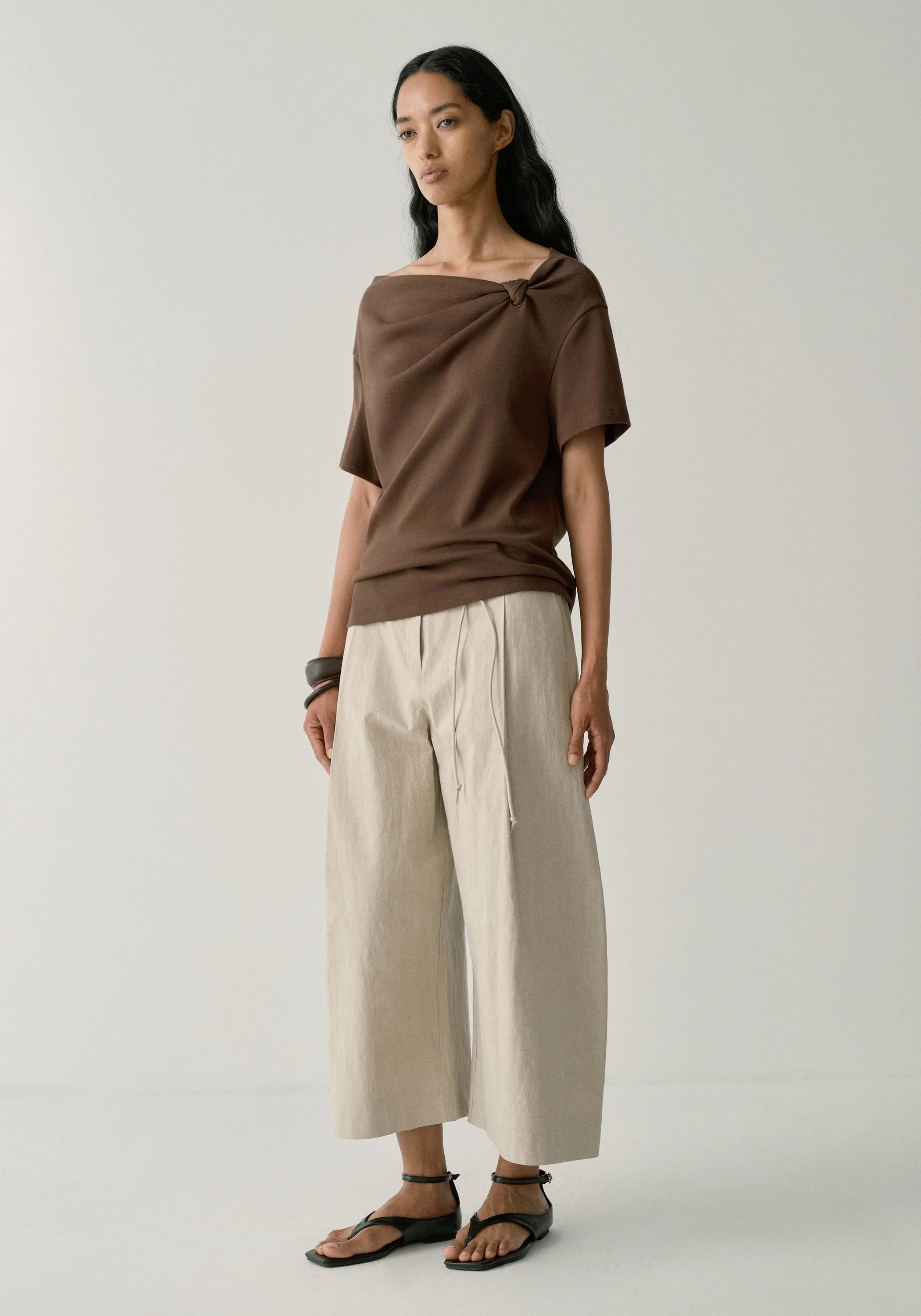 Twist-detail T-shirt - Image 4