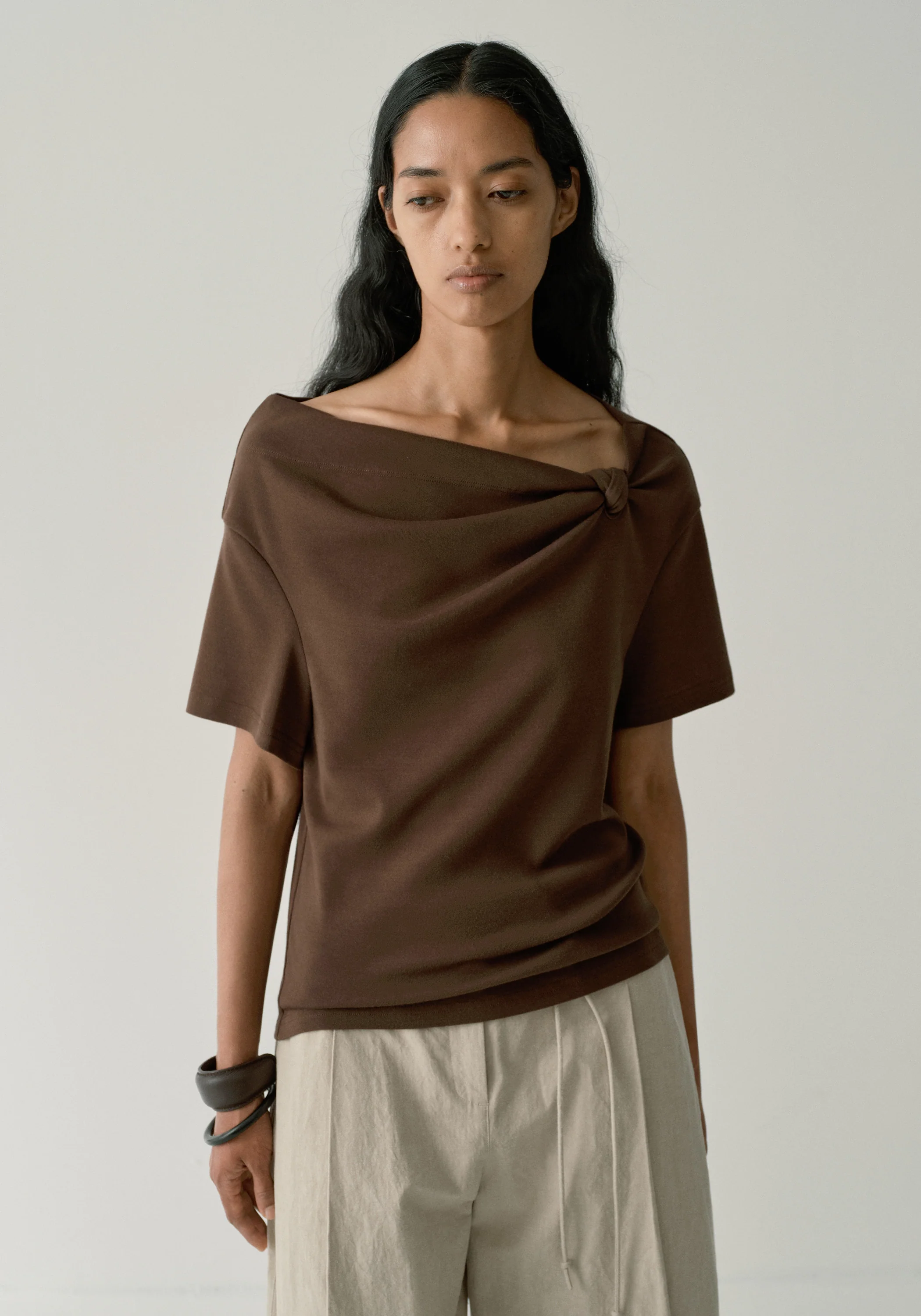 Twist-detail T-shirt - Image 6