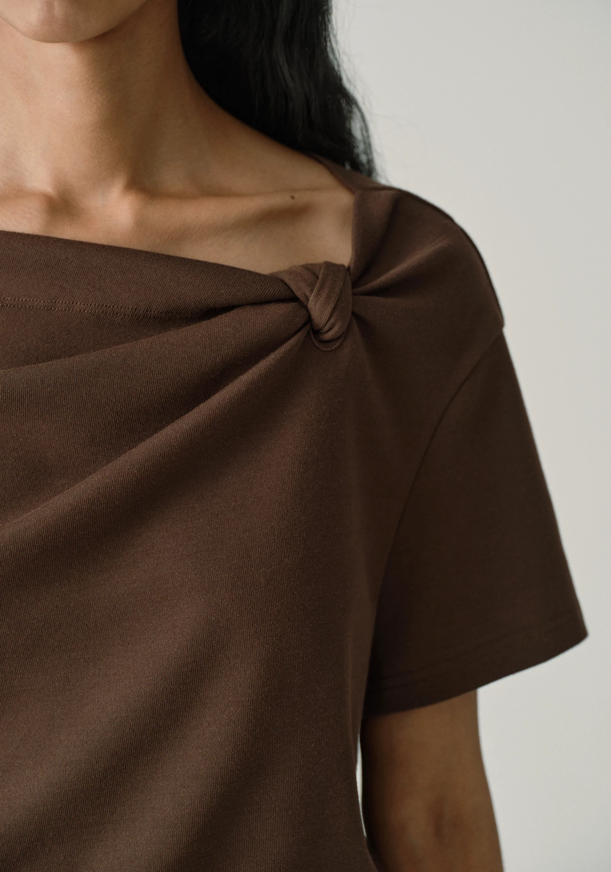 Twist-detail T-shirt - Image 8