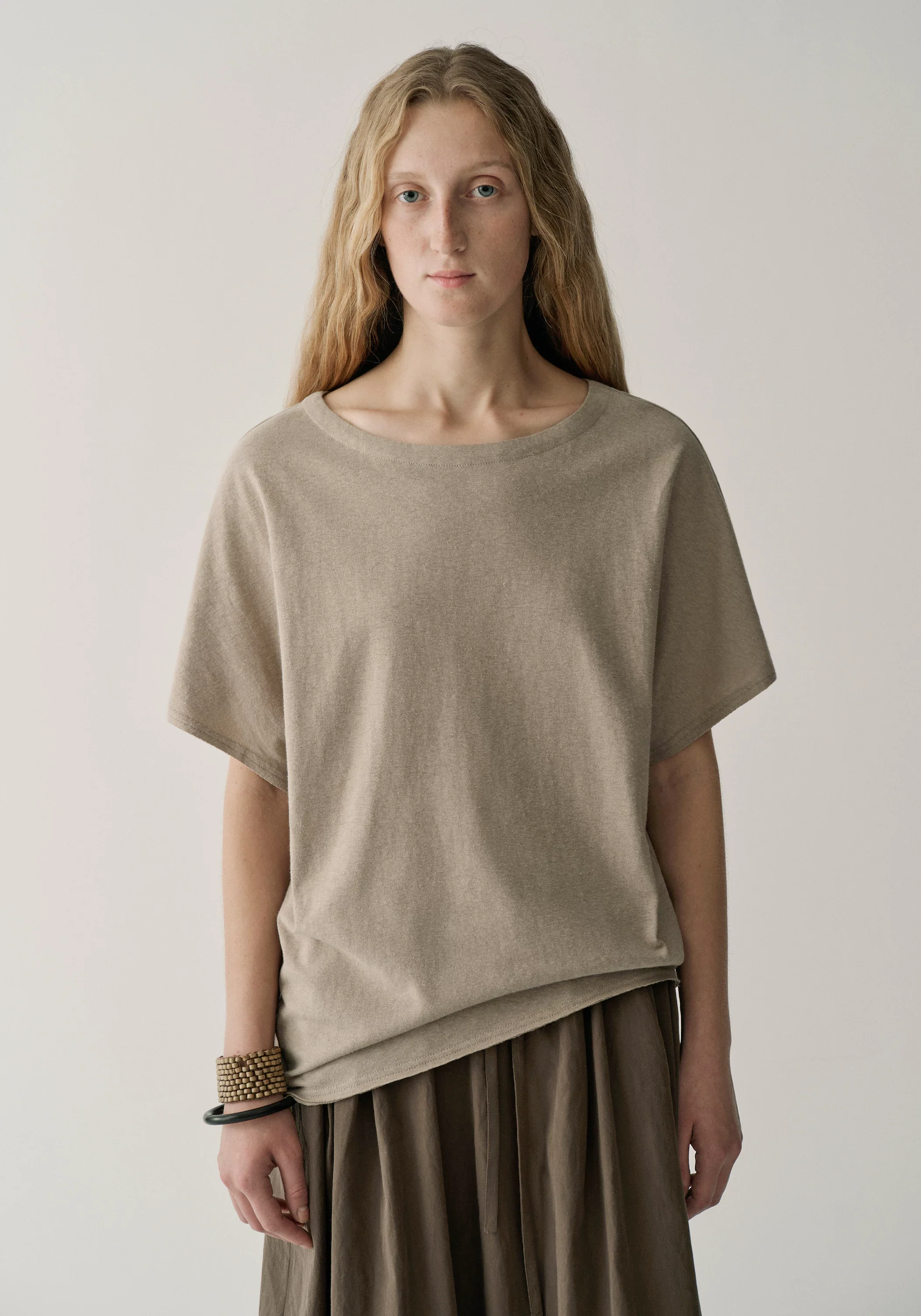 Cotton-hemp T-shirt