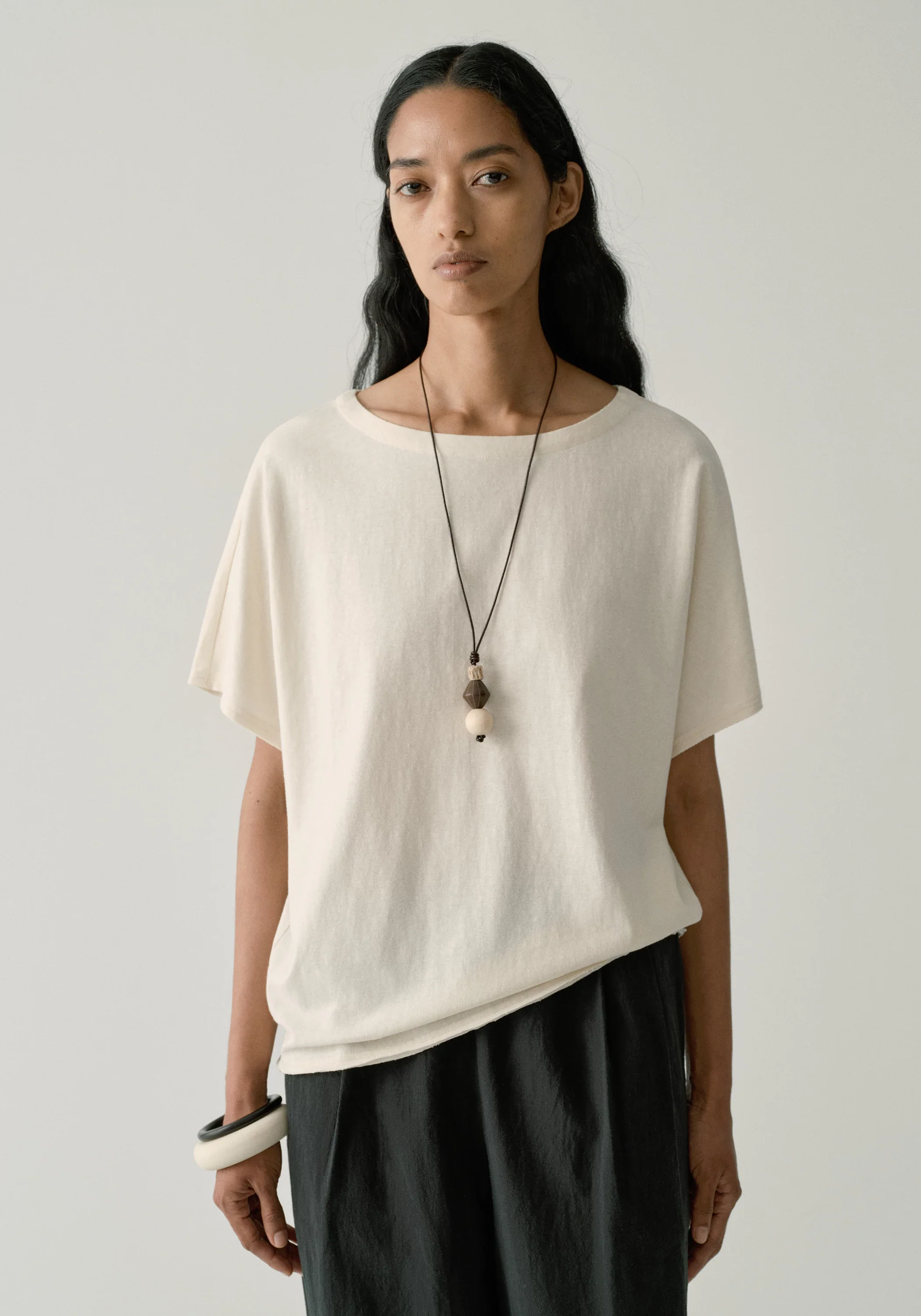 Cotton-hemp T-shirt - Image 17